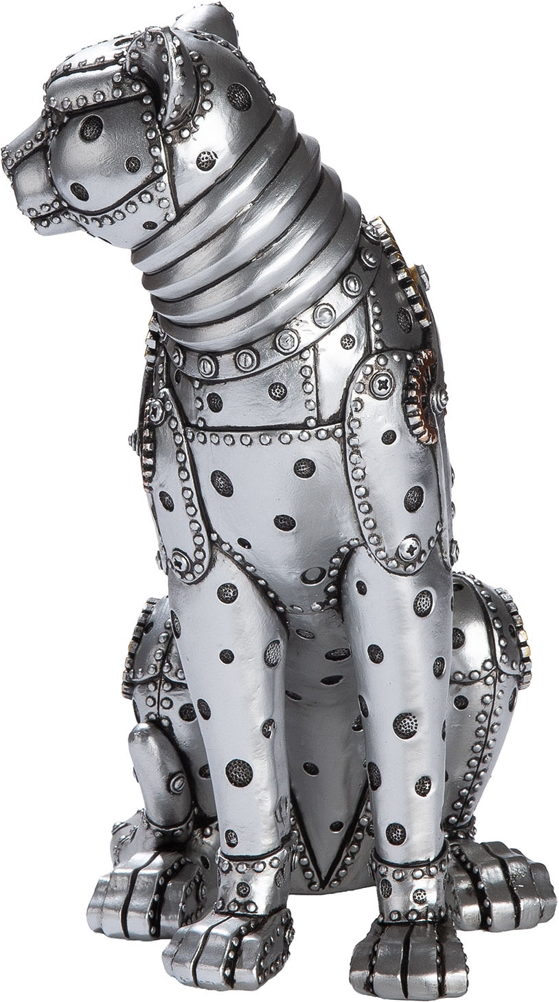 GILDE Skulptur »Figur Leopard Steampunk Leopard«