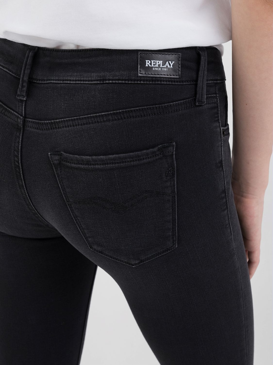 Replay 5-Pocket-Jeans »NEW LUZ Skinny Fit«, in Ankle-Länge