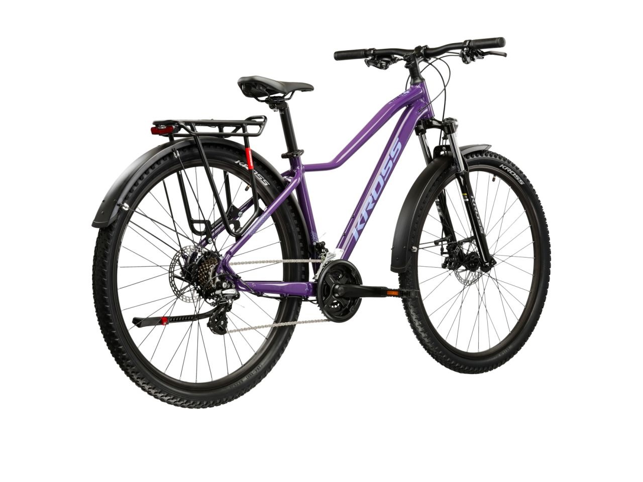 Kross Mountainbike »KROSS Mountainbike Hardtail 29" LEA 2.0 EQ lila 21 Gänge« 21 Gang Shimano ALTUS M310 Schaltwerk Kettenschaltung