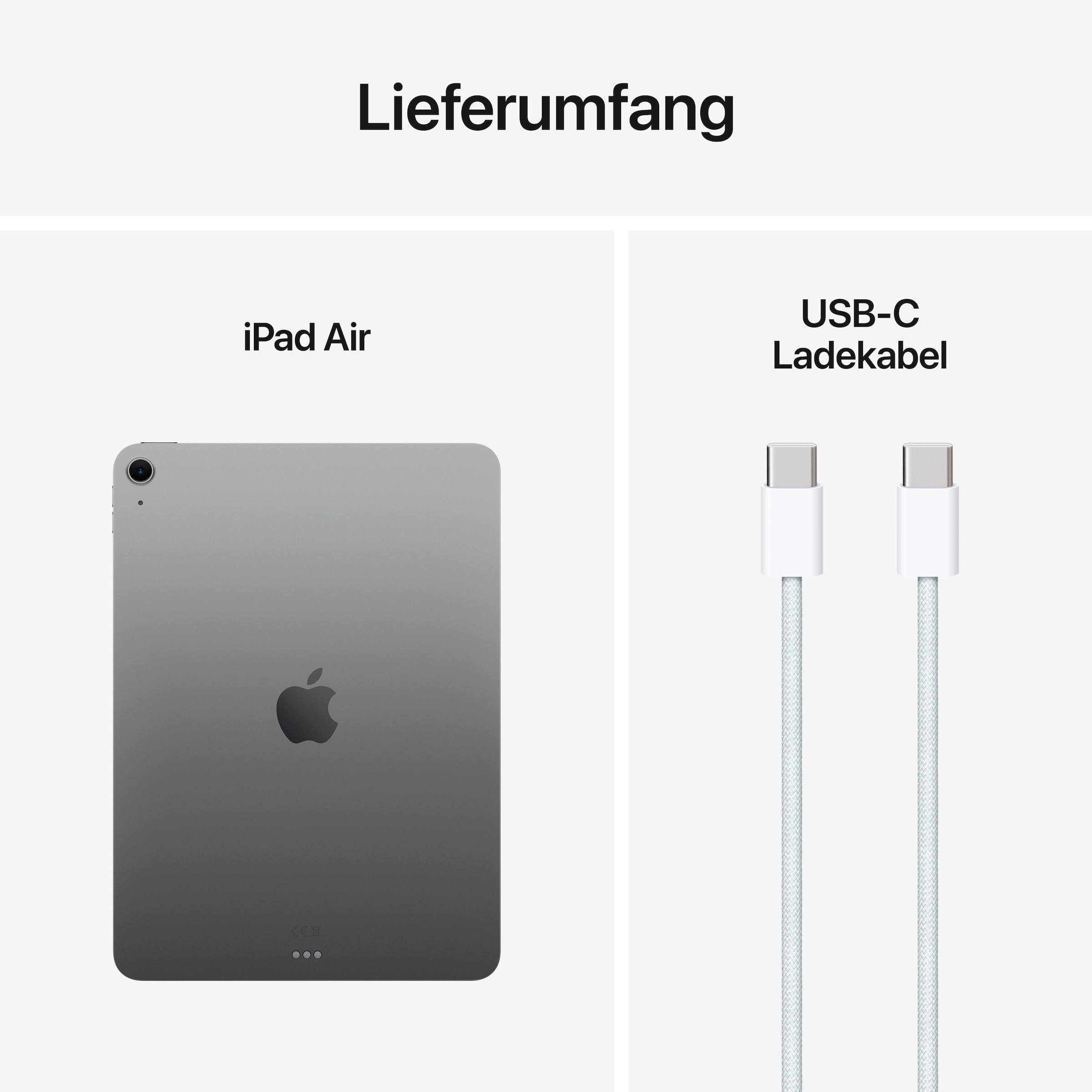 Apple Tablet »11" iPad Air Wi-Fi (2025)«, (27,59 cm / 10,86 Zoll), iPadOS,)