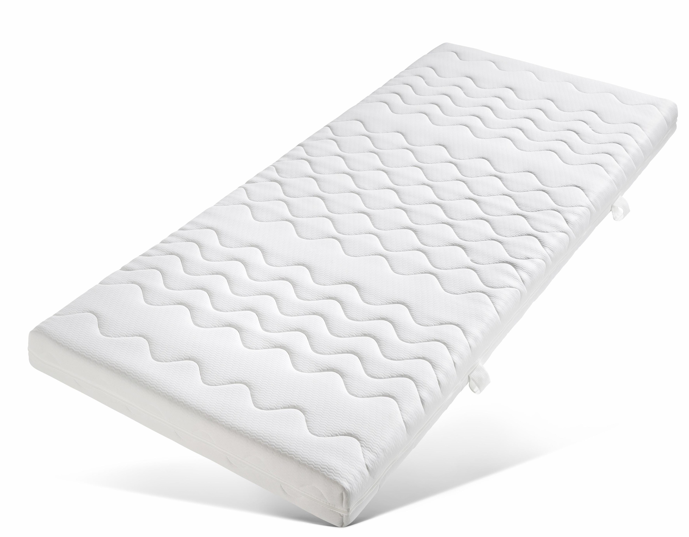 fan Komfortschaummatratze »Schaumkern-Rollmatratze«, 12 cm hoch, Raumgewicht: 30 kg/m³, (1 St.), atmungsaktive Matratze, Matratze in diversen Größen erhältlich