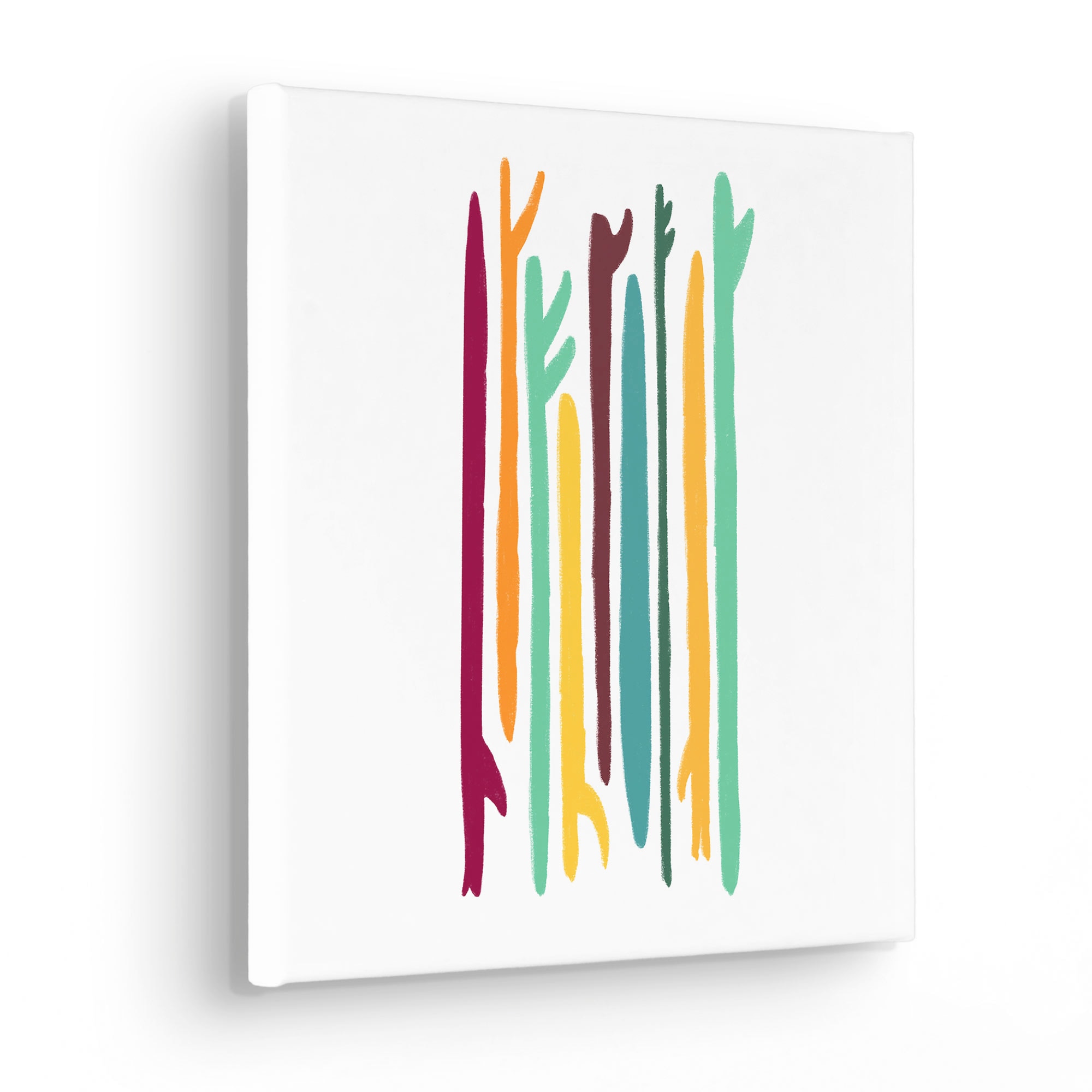 Komar Leinwandbild »Surf Blade - Größe 30 x 30 cm«, Natur, (1 St.), Keilrahmenbild mi Echtholzrahmen