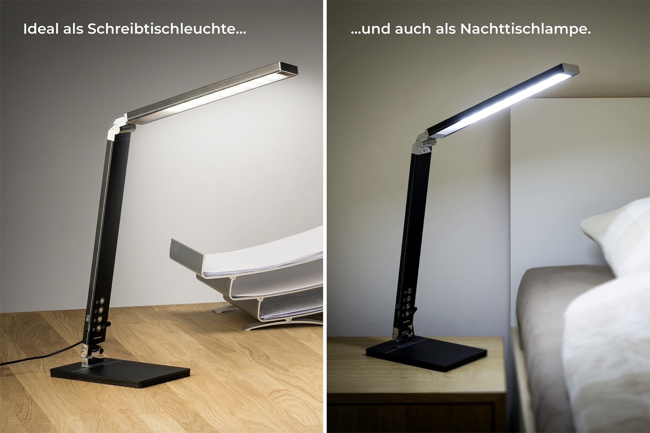 Maximex Schreibtischleuchte, Leuchtmittel LED-Modul | LED fest integriert