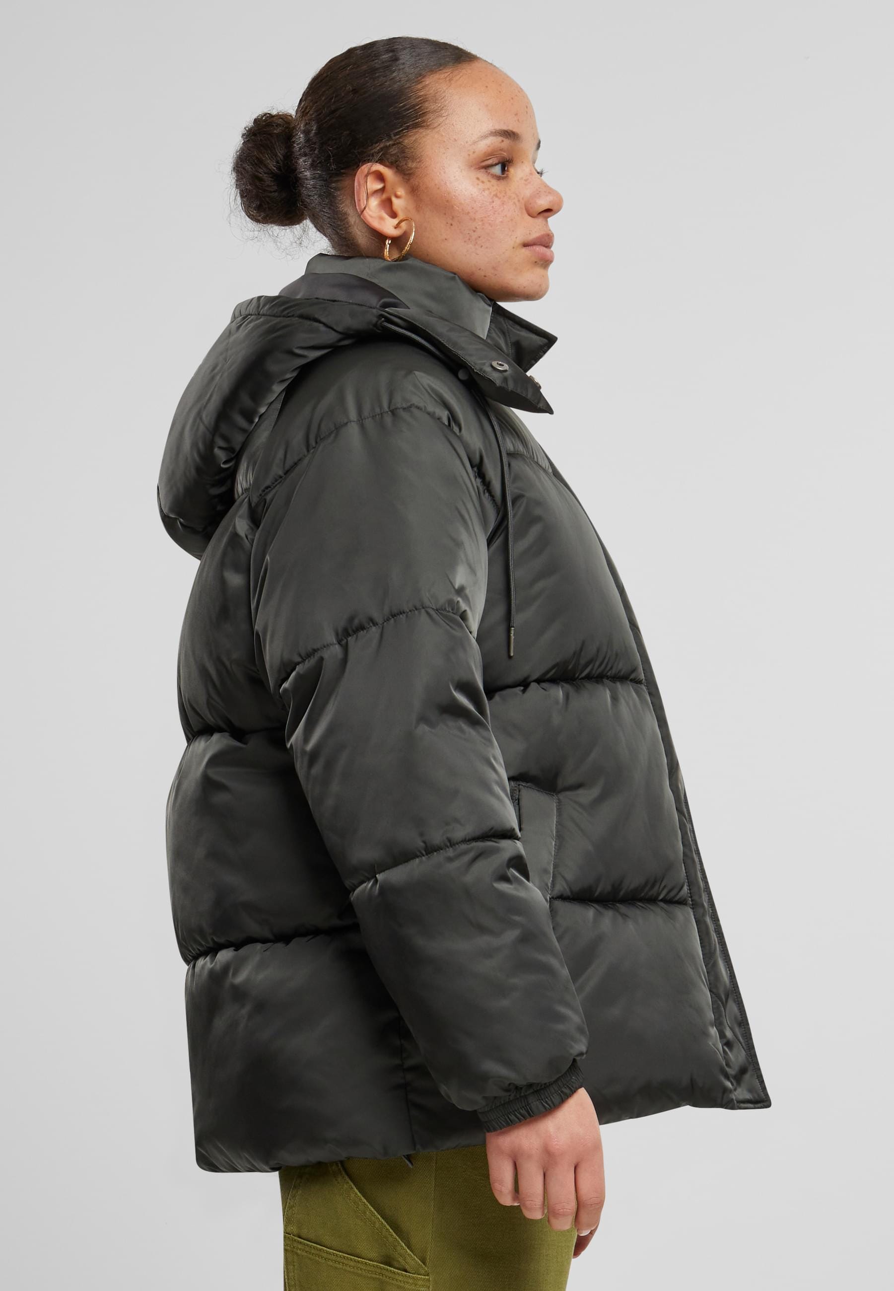 Karl Kani Winterjacke »Karl Kani Karl Kani OG OS Puffer Jacket« 1 Stk. tlg. mit Kapuze