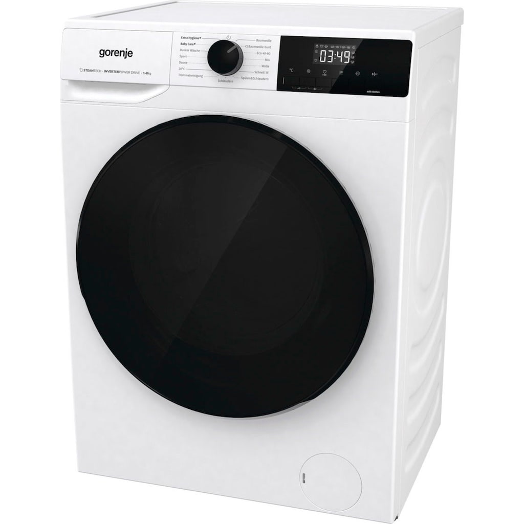 GORENJE Waschmaschine »WNHAI 84 APS/DE«, WNHAI 84 APS/DE, 8 kg, 1400 U/min