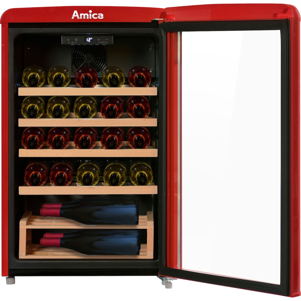 Amica Weinkühlschrank »WKR 341 920 R«, für 30 Standardflaschen á 075l