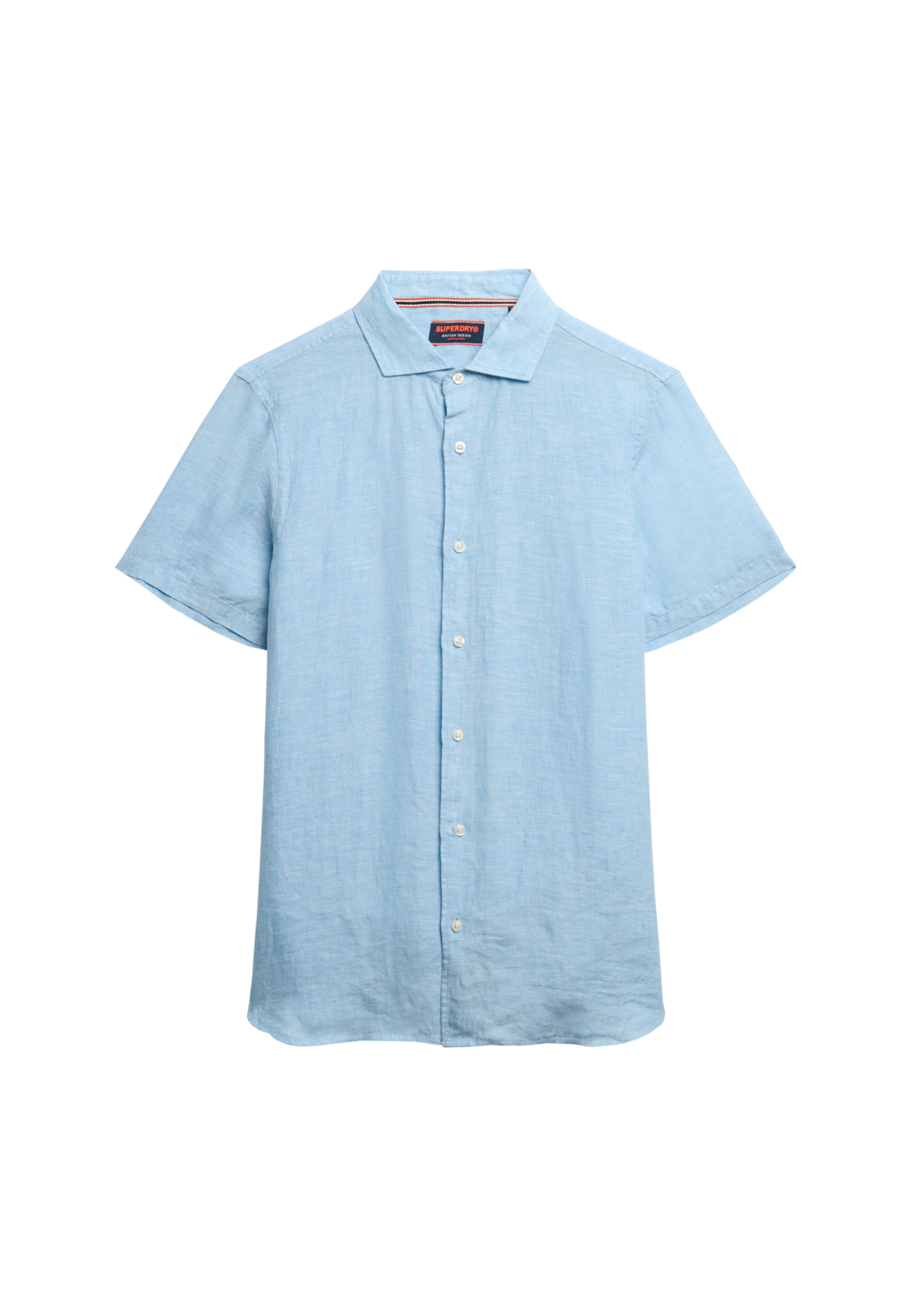 Superdry Kurzarmhemd »VACATION LINEN S/S SHIRT« aus Leinen, Regular Fit, gemustert, pflegeleicht