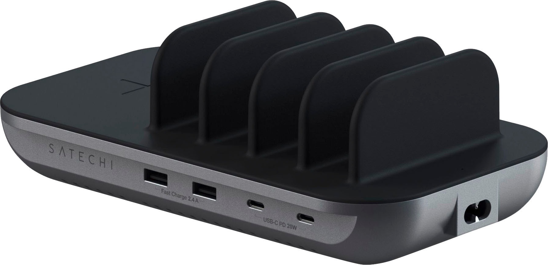 Satechi Wireless Charger »Dock5 Multi-Device Charging Station«, (1 St.)