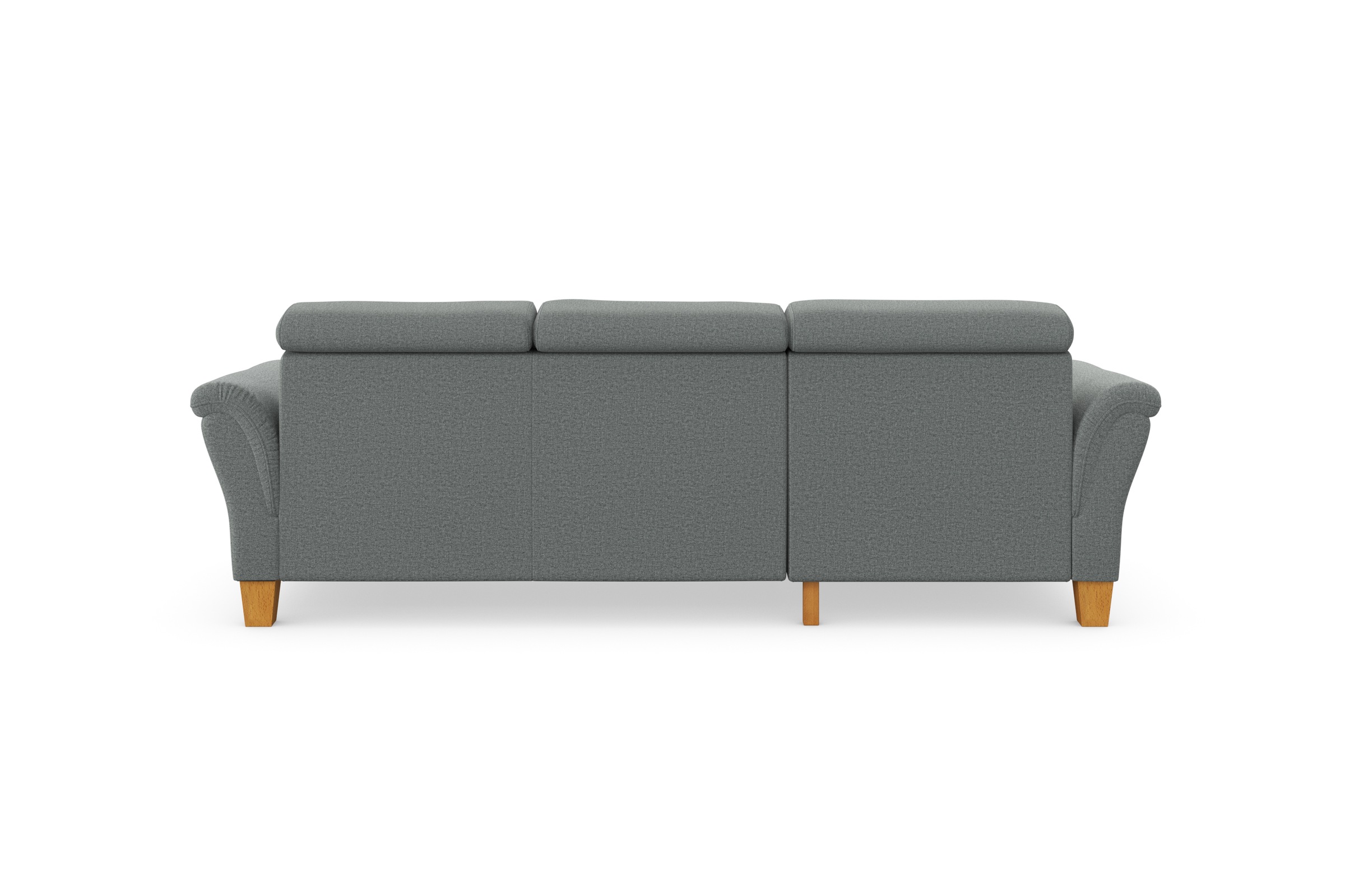 Home affaire Ecksofa »Lindgren L-Form« wahlweise mit Bett mit klappbaren Rollen, Kasten und Kopfverstellung