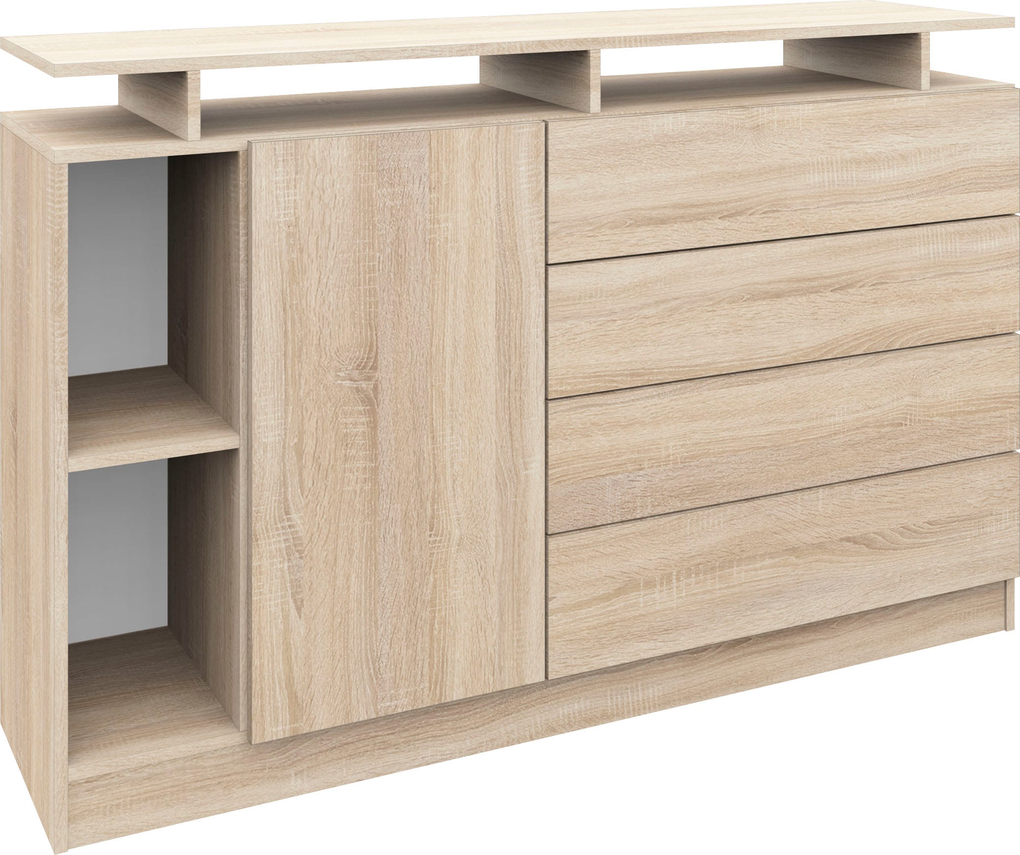 borchardt Möbel Sideboard »Vaasa« moderne grifflose Optik, Push-to-Open-Funktion