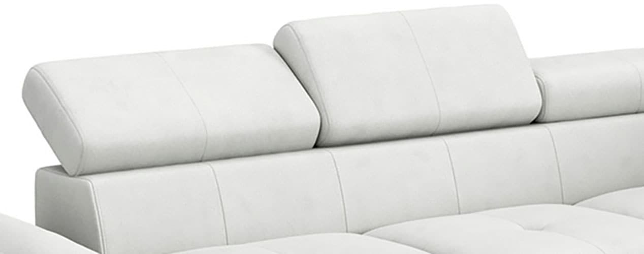 COTTA Ecksofa »Enterprise L-Form«, mit Arm- & Kopfteilverstellung, wahlweise mit Bettfunktion