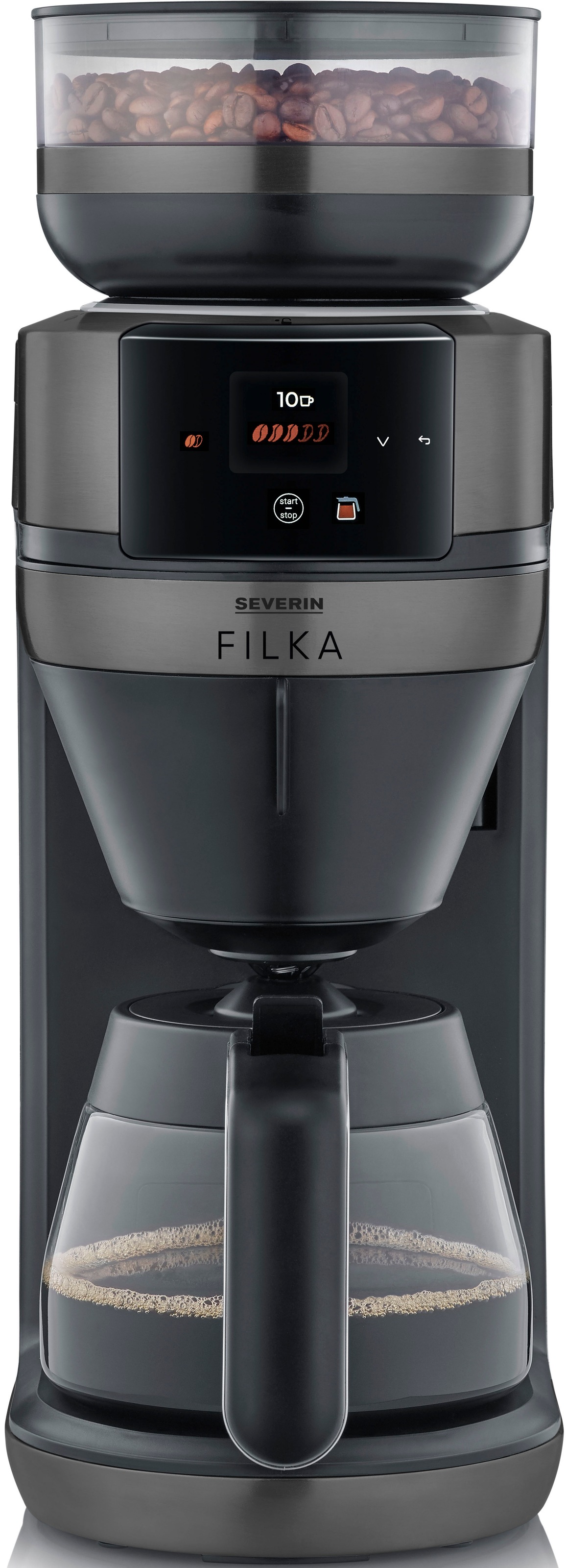 Severin Kaffeemaschine mit Mahlwerk »KA 4854 FILKA (2. Generation), Filterk günstig online kaufen