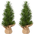 Creativ green Künstlicher Weihnachtsbaum »Weihnachtsdeko, künstlicher Christbaum, Tannenbaum«, im Jutesack
