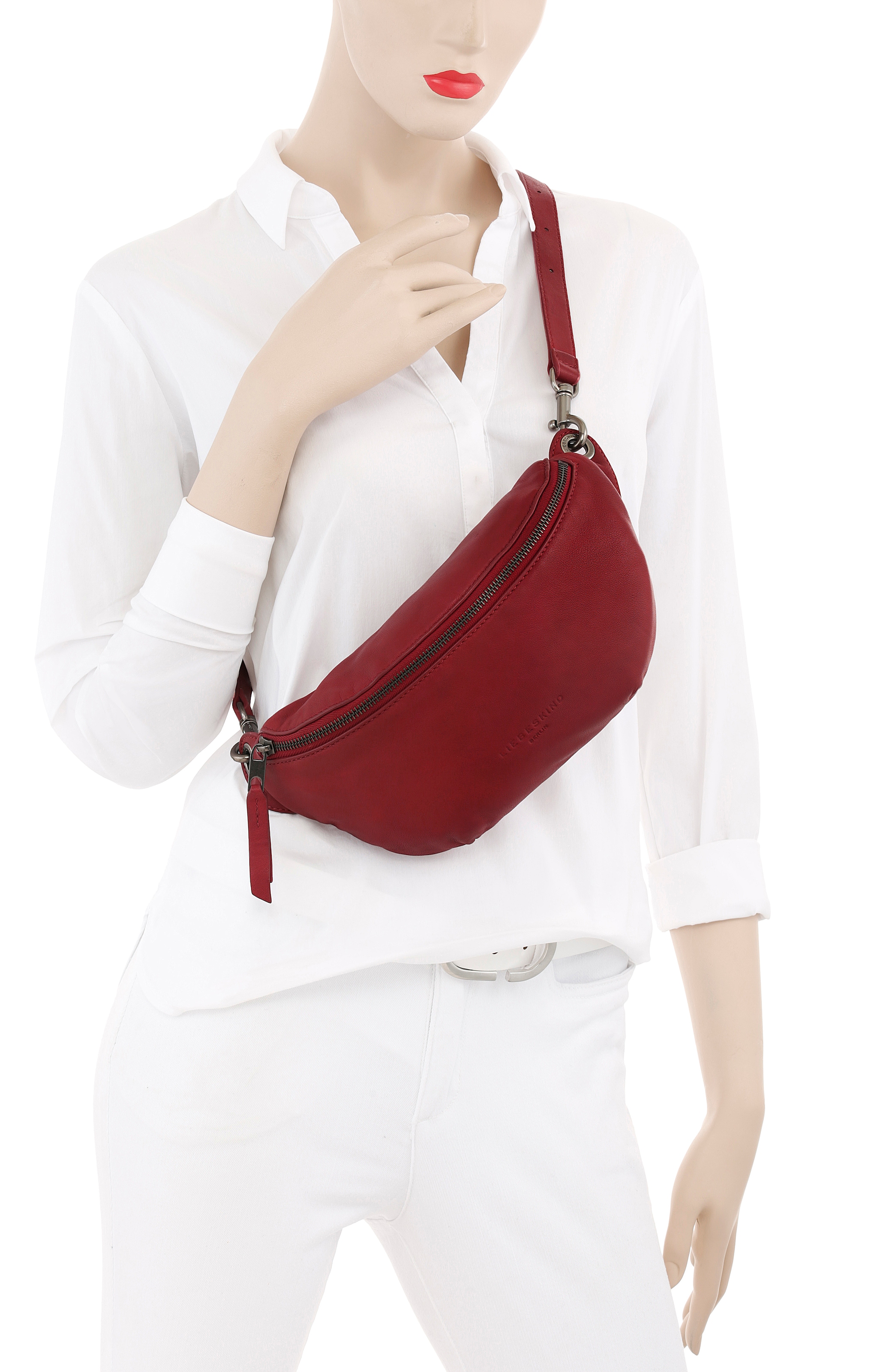 Liebeskind Berlin Umhängetasche »Tavia SEASONAL NOOS SHEEP NATURAL«, Schultertasche Handtasche Damen Tasche Damen