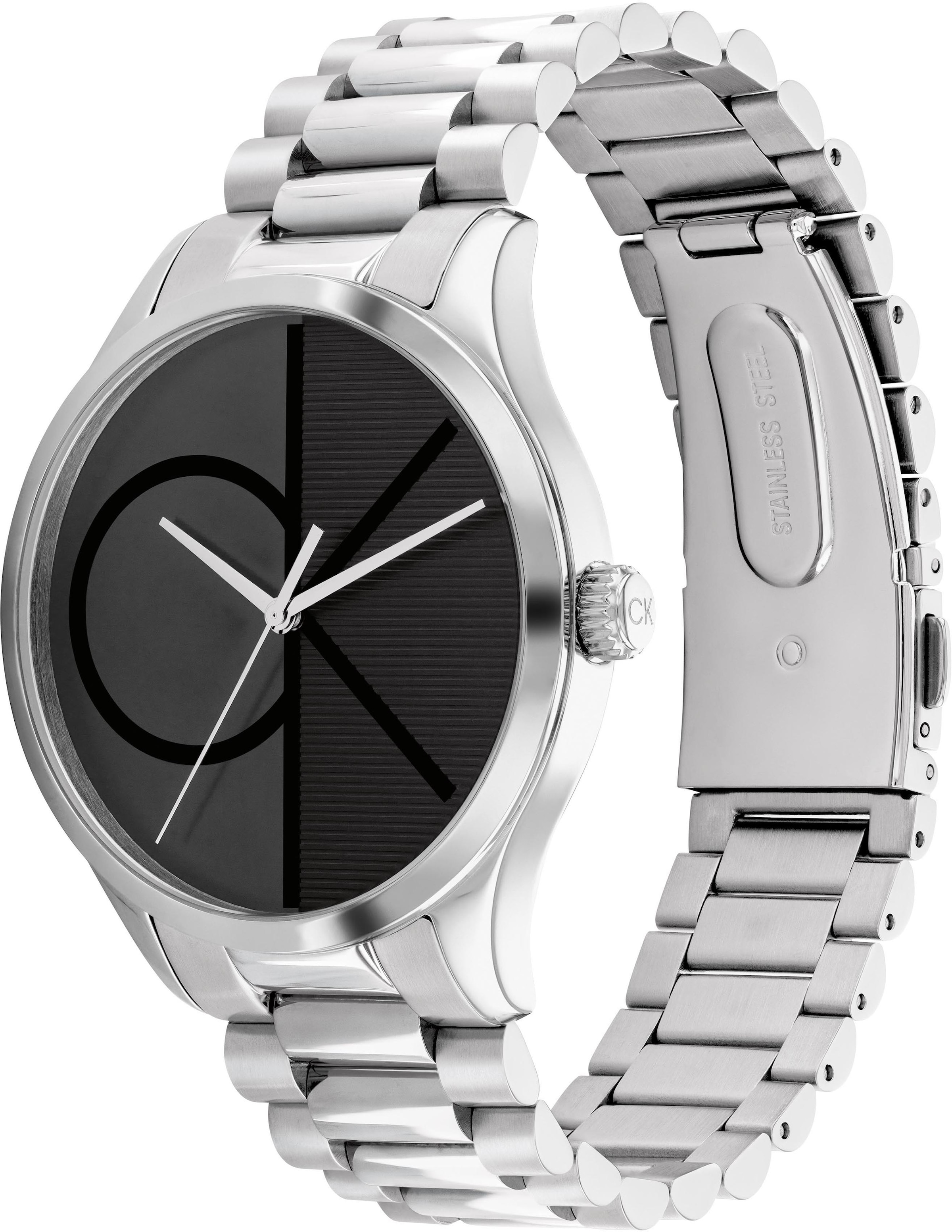 Calvin Klein Quarzuhr »ICONIC, 25200163«, Armbanduhr, Herrenuhr, Mineralgla günstig online kaufen