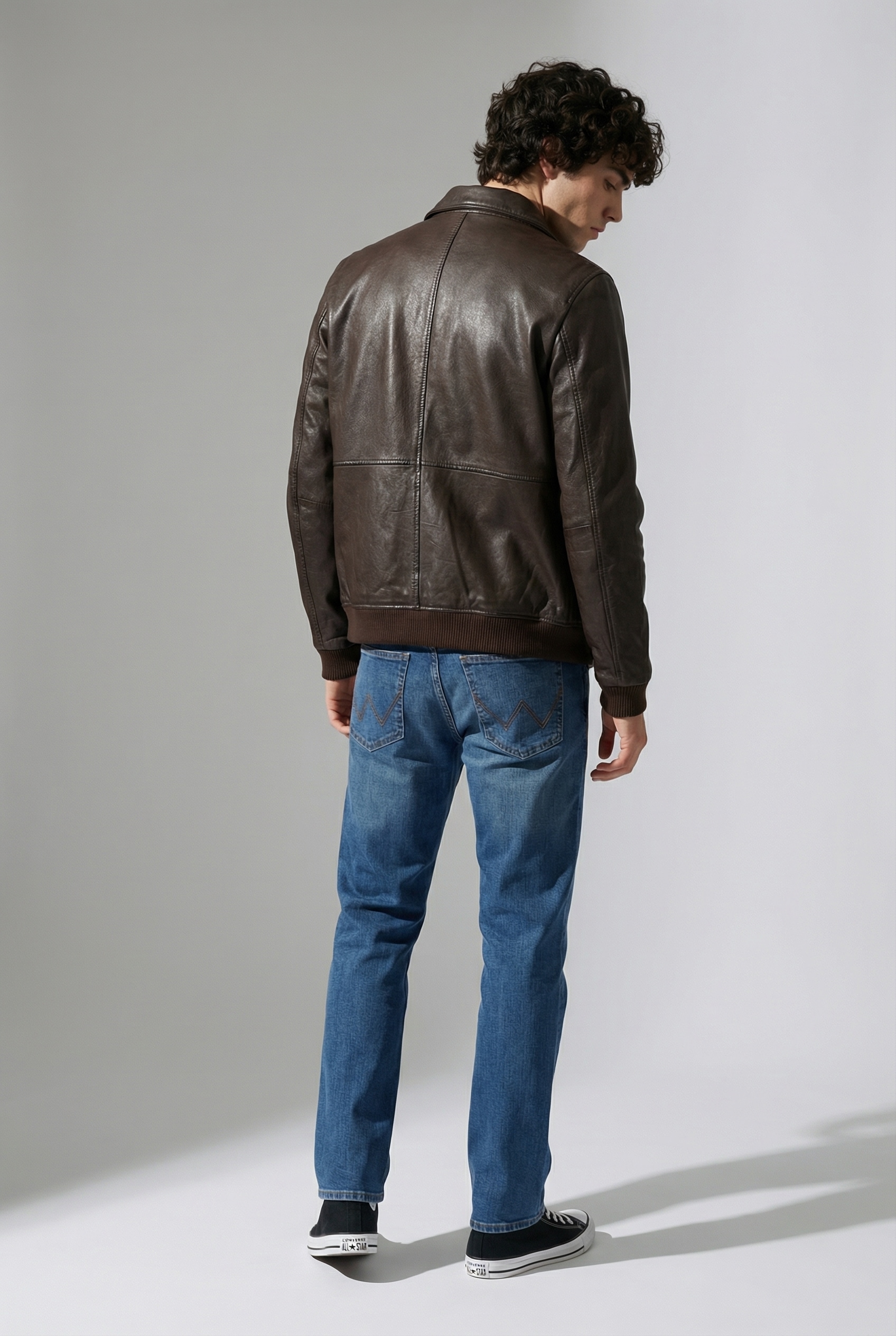 Mauritius Lederjacke »MMCrovig« mit Umlegekragen