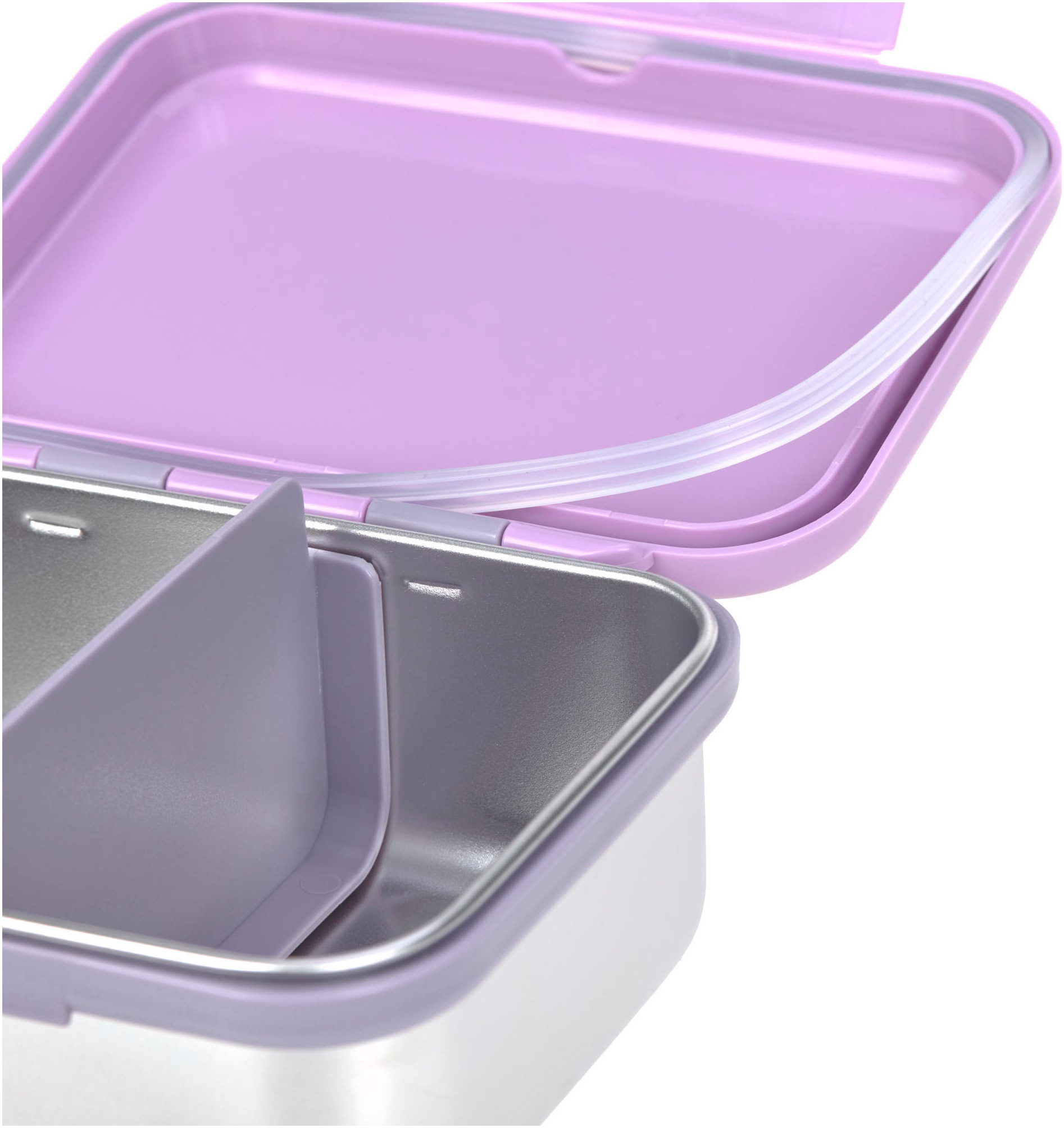 LÄSSIG Lunchbox »Little Gang, Heart lilac«, (1 tlg.)