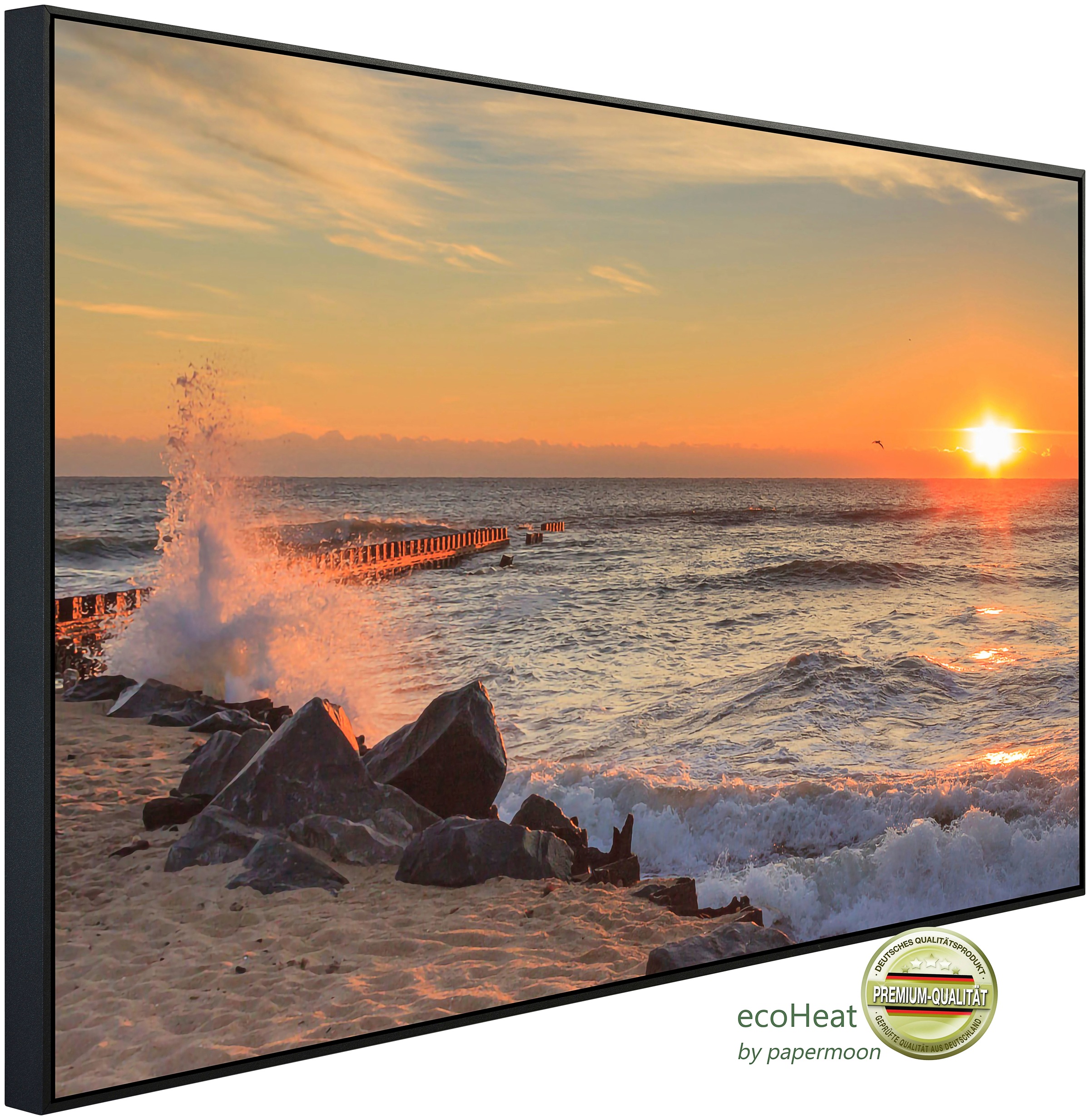 Papermoon Infrarotheizung »Cape Hatteras Beach«, sehr angenehme Strahlungsw günstig online kaufen