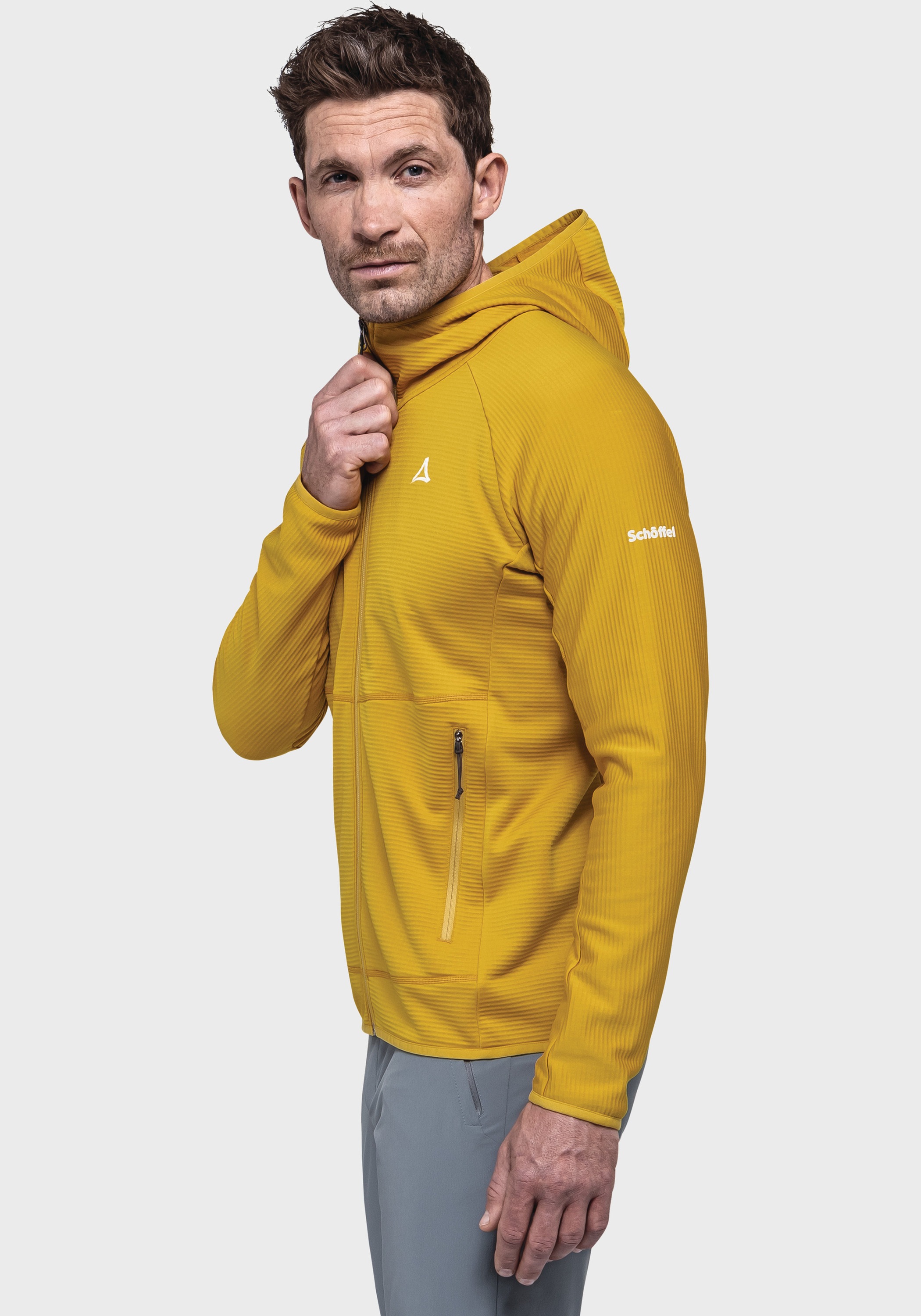 Schöffel Fleecejacke »Hiking Fleece Hoody Style Cascata MNS«, mit Kapuze