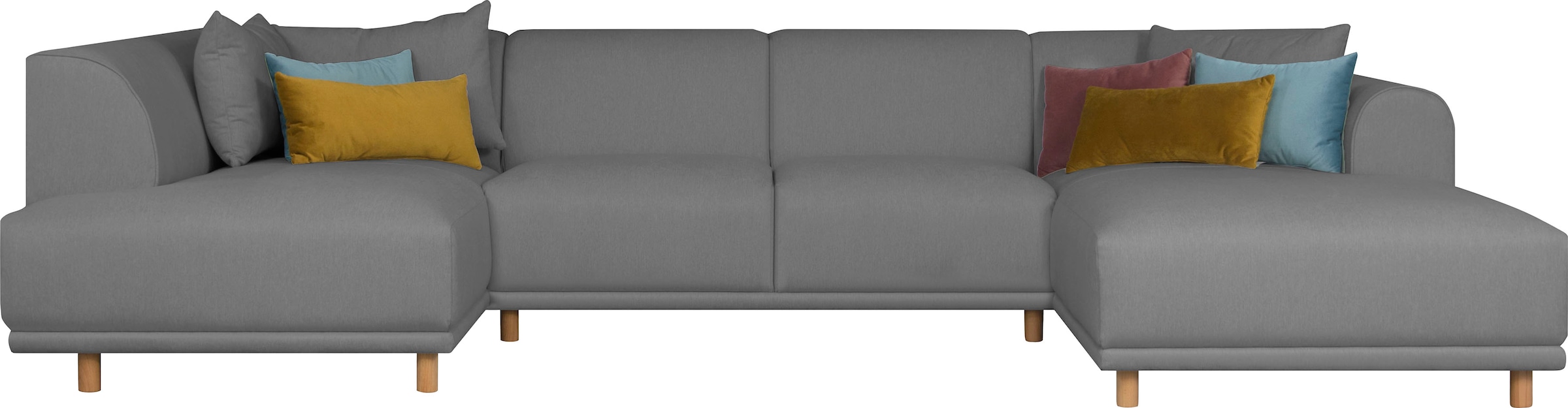 OTTO home Wohnlandschaft »Maroon U-Form« in skandinavischem Design, mit los günstig online kaufen