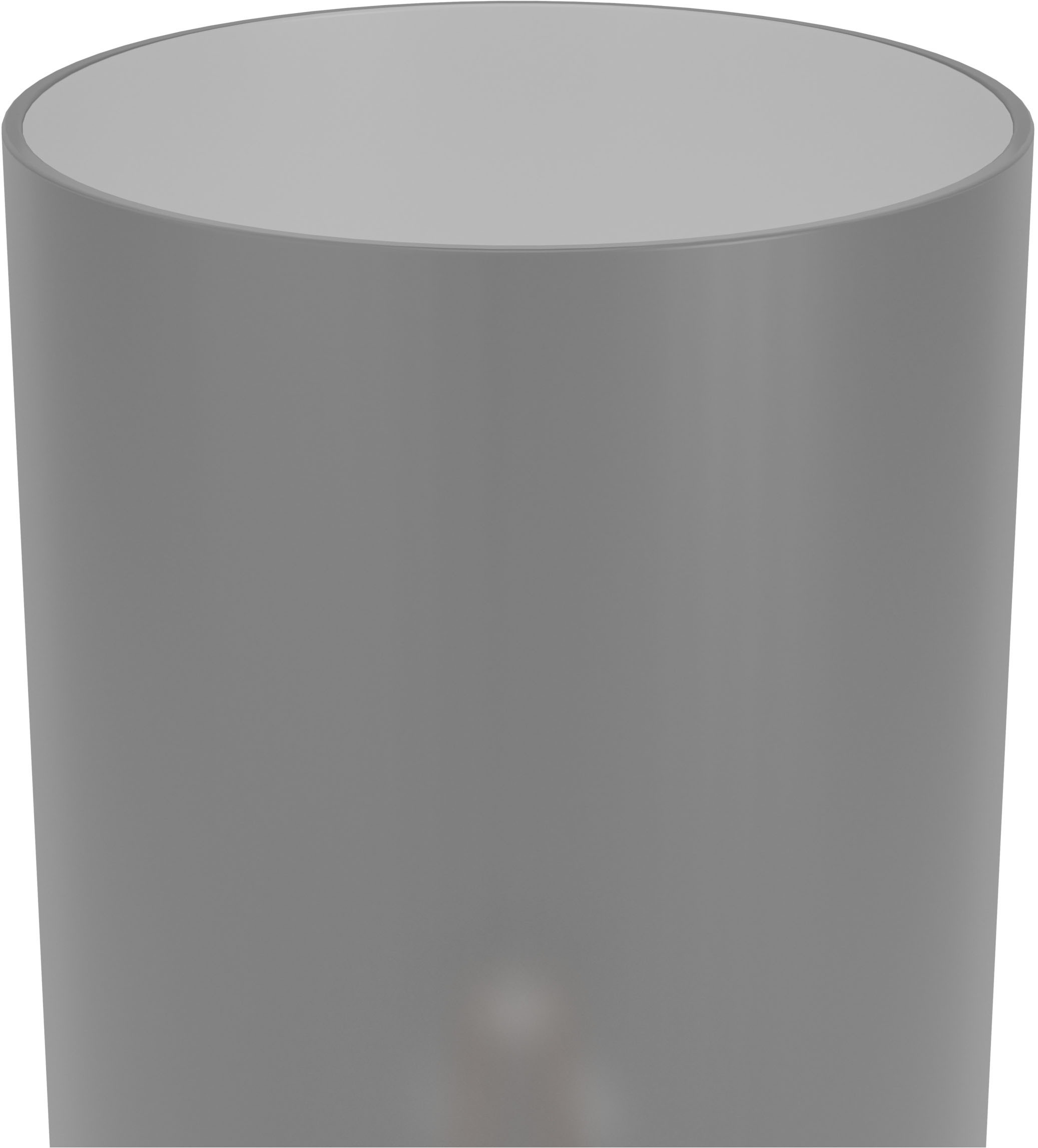 EGLO Tischleuchte »GEO Tischlampe - E14 - 1X40W - IP20 -  zylinderförmig« E14 1 Stk. Nachttischlampe, Ø10 x H20 cm, grau, Schlafzimmerlampe