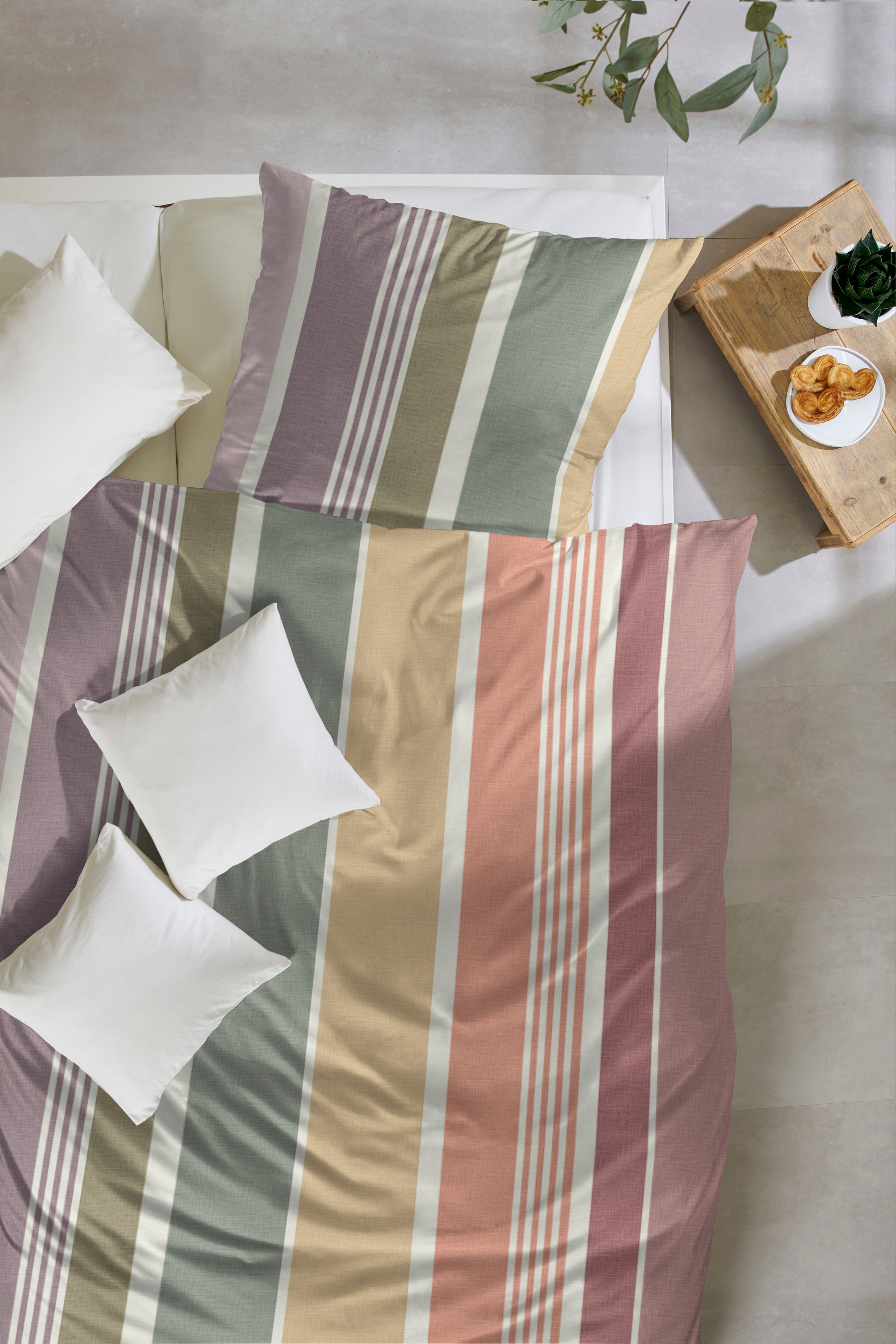 Primera Bettwäsche »Feinbiber-Bettwäsche Passion« 2 Stk. tlg. mit einem har günstig online kaufen