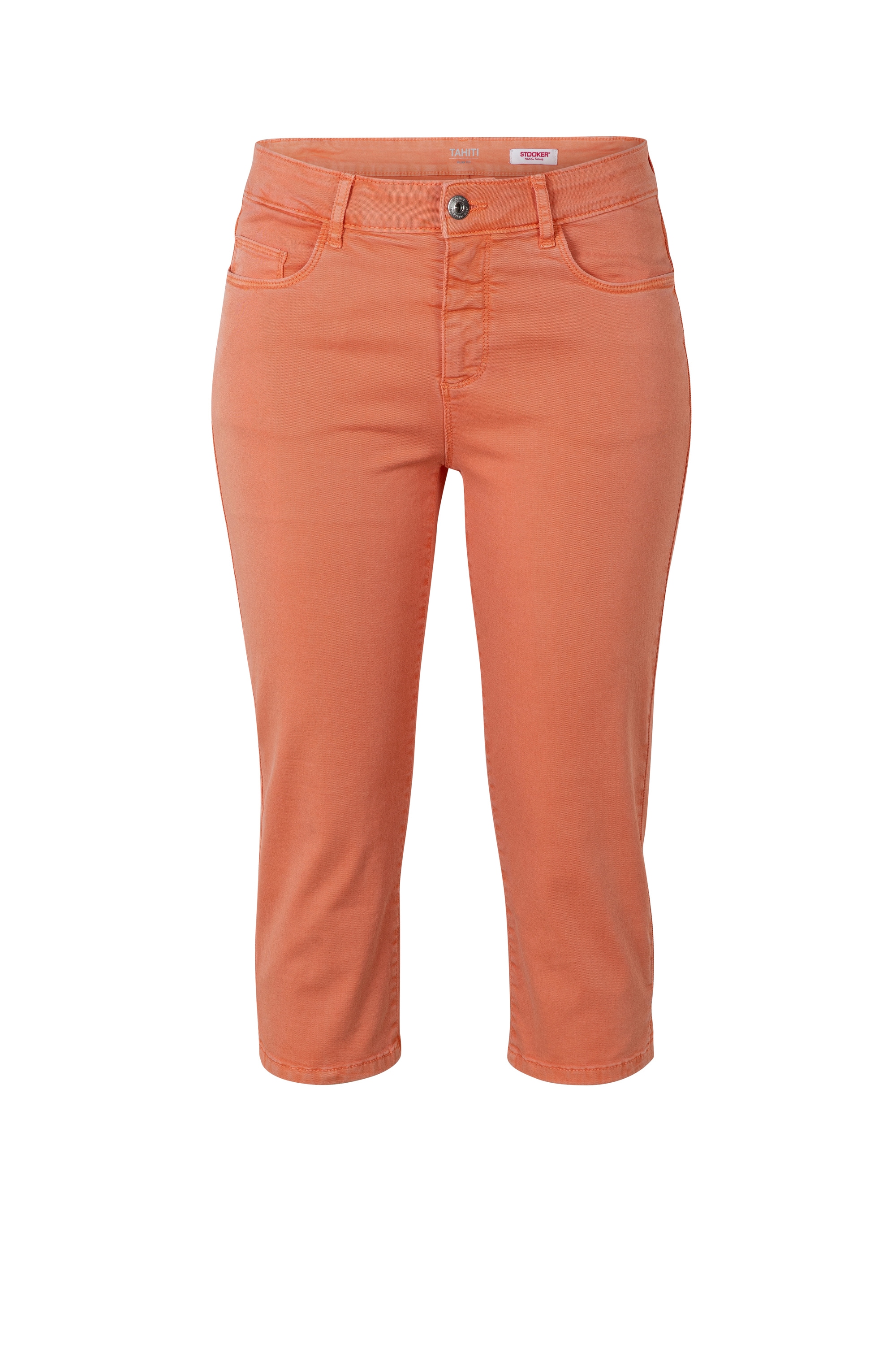 STOOKER WOMEN 7/8-Jeans »Tahiti Denim Capri Slim Fit«, Capri Slim Fit Casual Clean Wash Denim Jeans für Damen