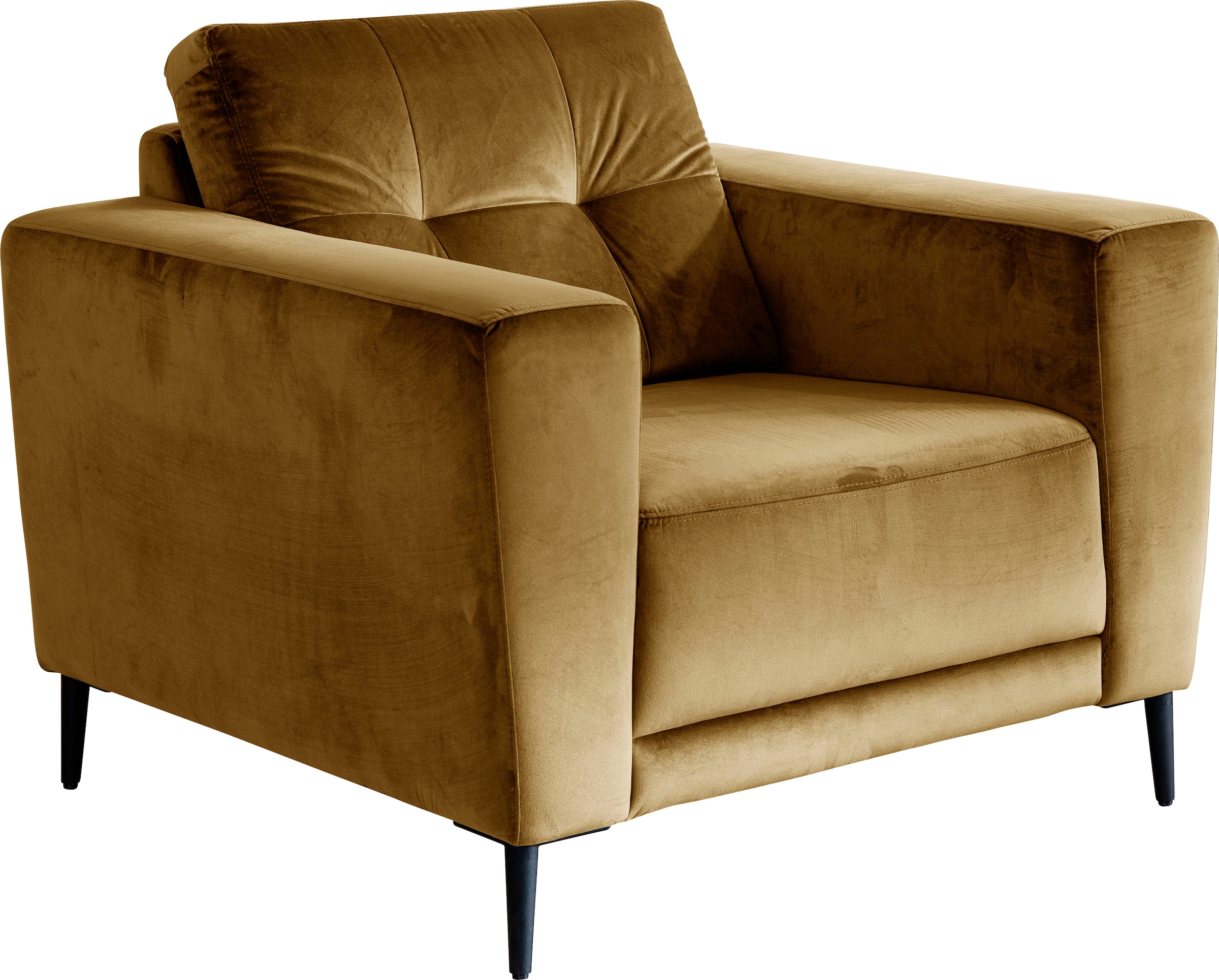Trends by HG Sessel »Barcelona« mit Metallfuss, frei im Raum stellbar