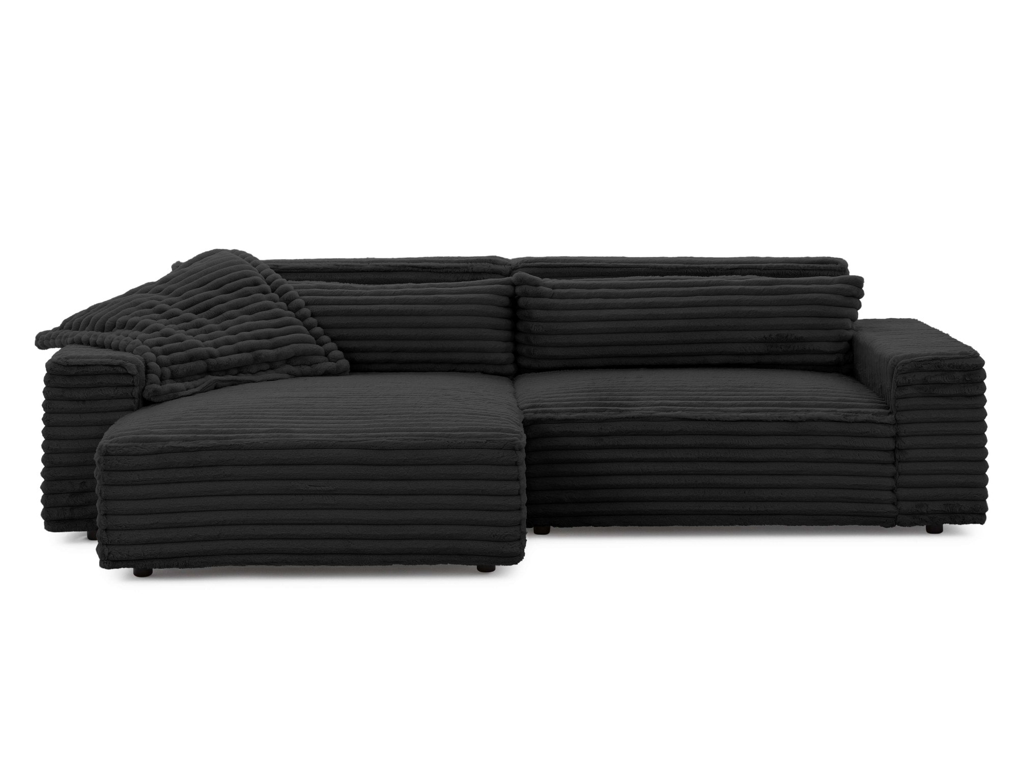OTTO home Ecksofa »KINLEE Design-Sofa mit Recamiere rechts/links, Maße B/T/ günstig online kaufen