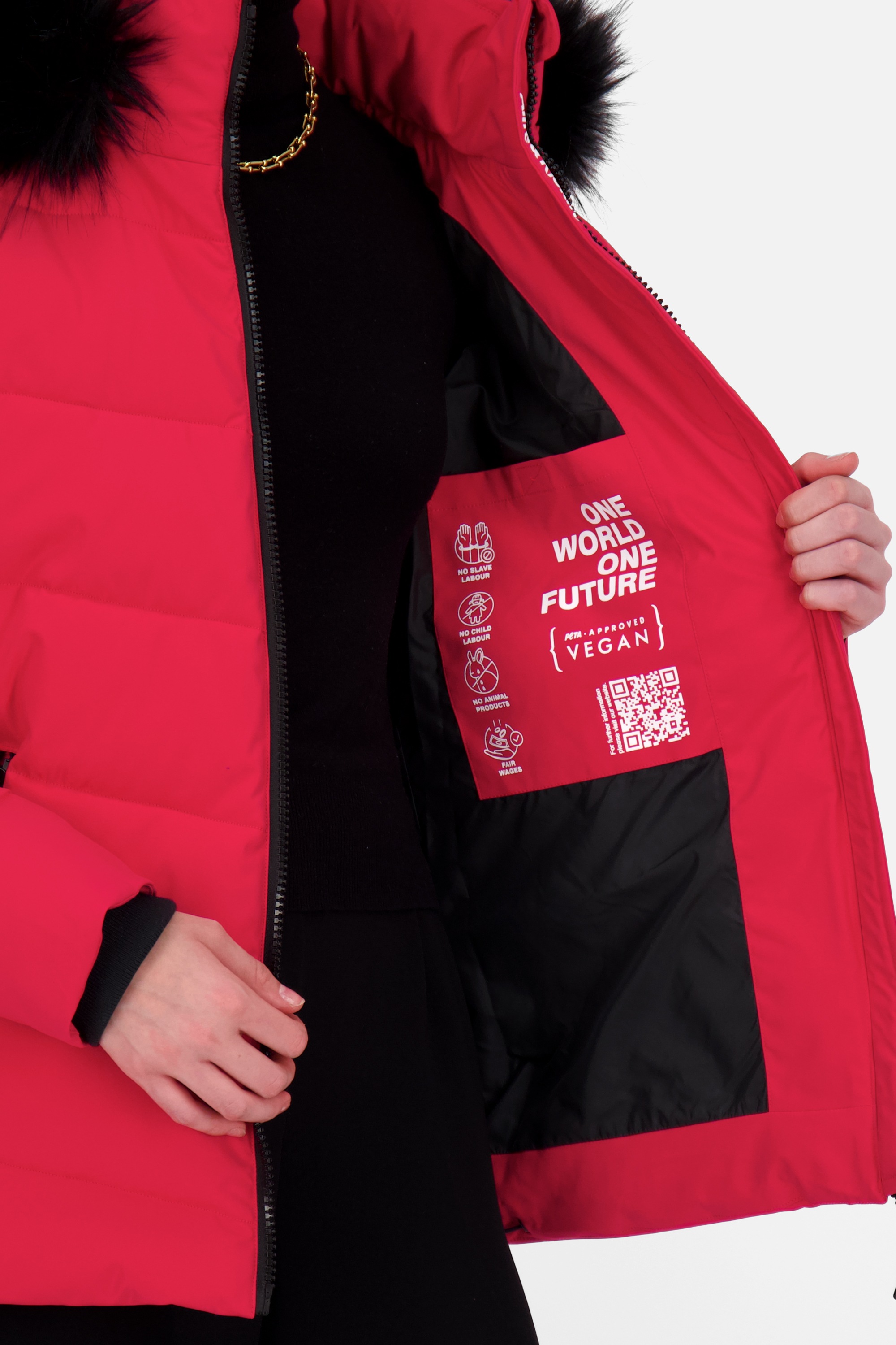 Alife & Kickin Winterjacke »Damen AdelaAK A«