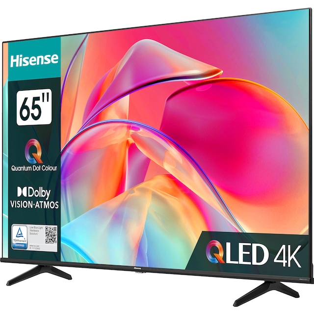 Hisense QLED-Fernseher »65E7KQ«, 164 cm/65 Zoll, 4K Ultra HD, Smart-TV auf  Raten bestellen