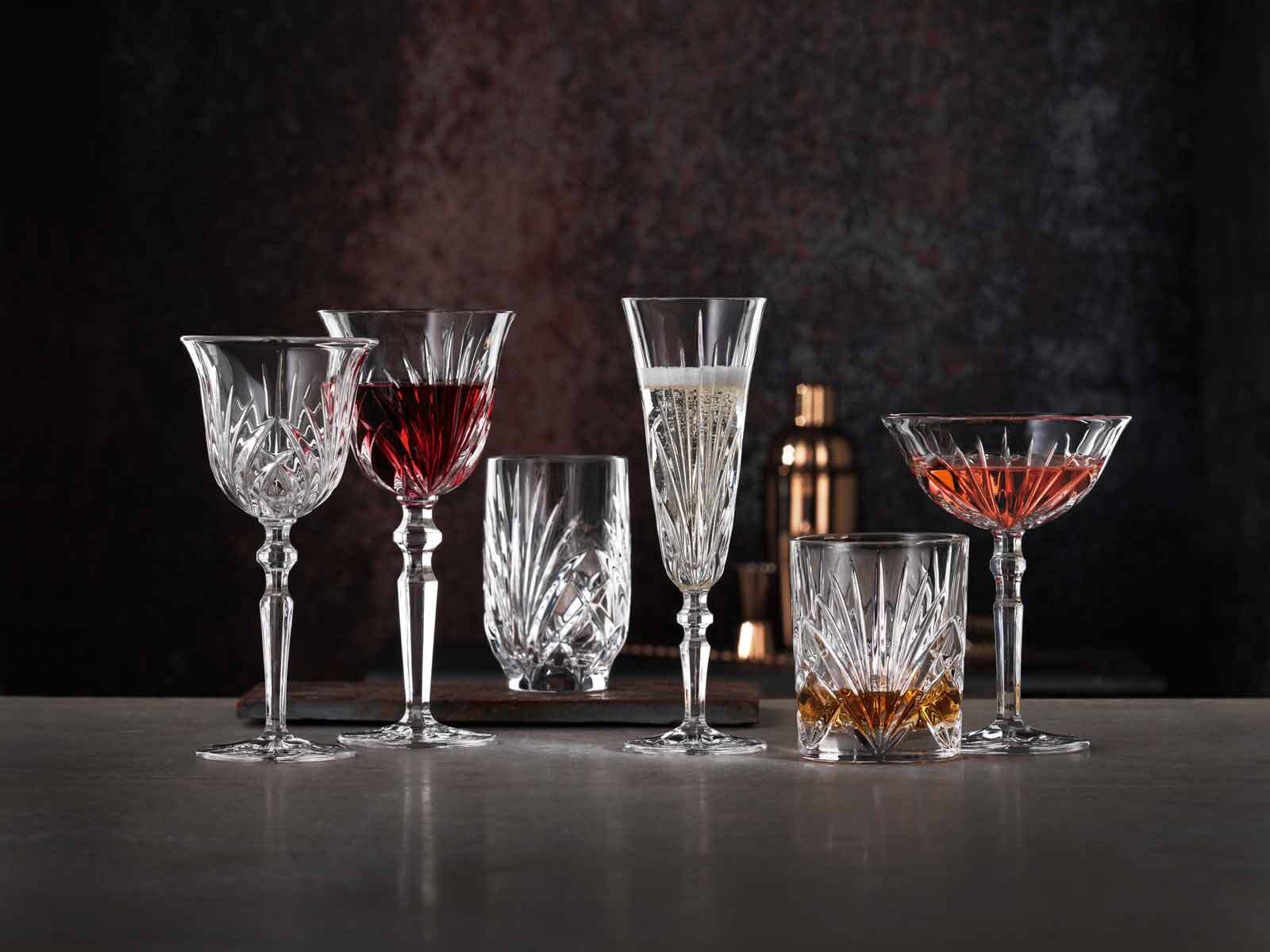 Nachtmann Whiskyglas »Becher Palais 288 ml 8er Set transparent«