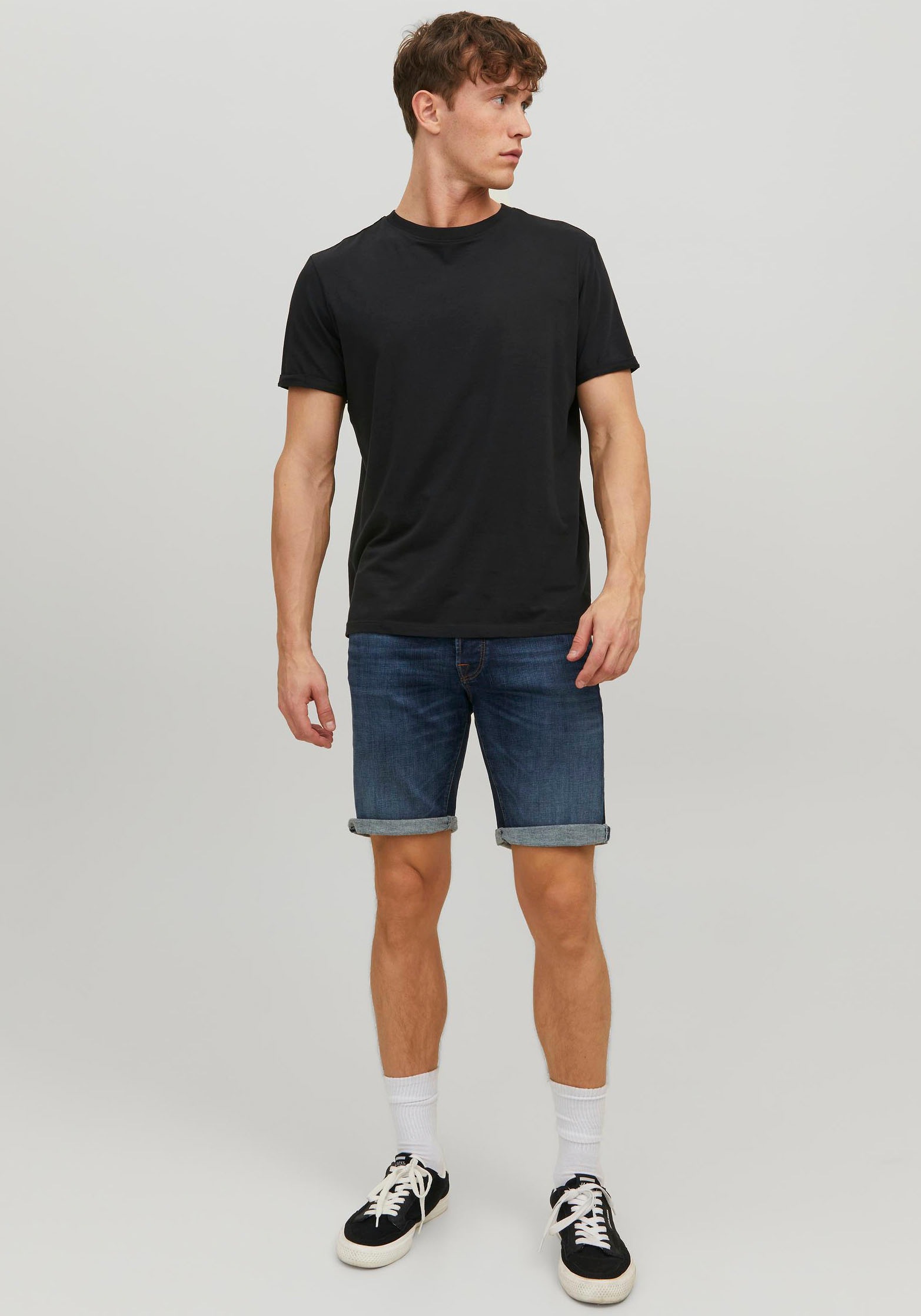7. Bild von Jack & Jones Jeansshorts »JJIRICK JJICON SHORTS JJ 032 50SPS SN«