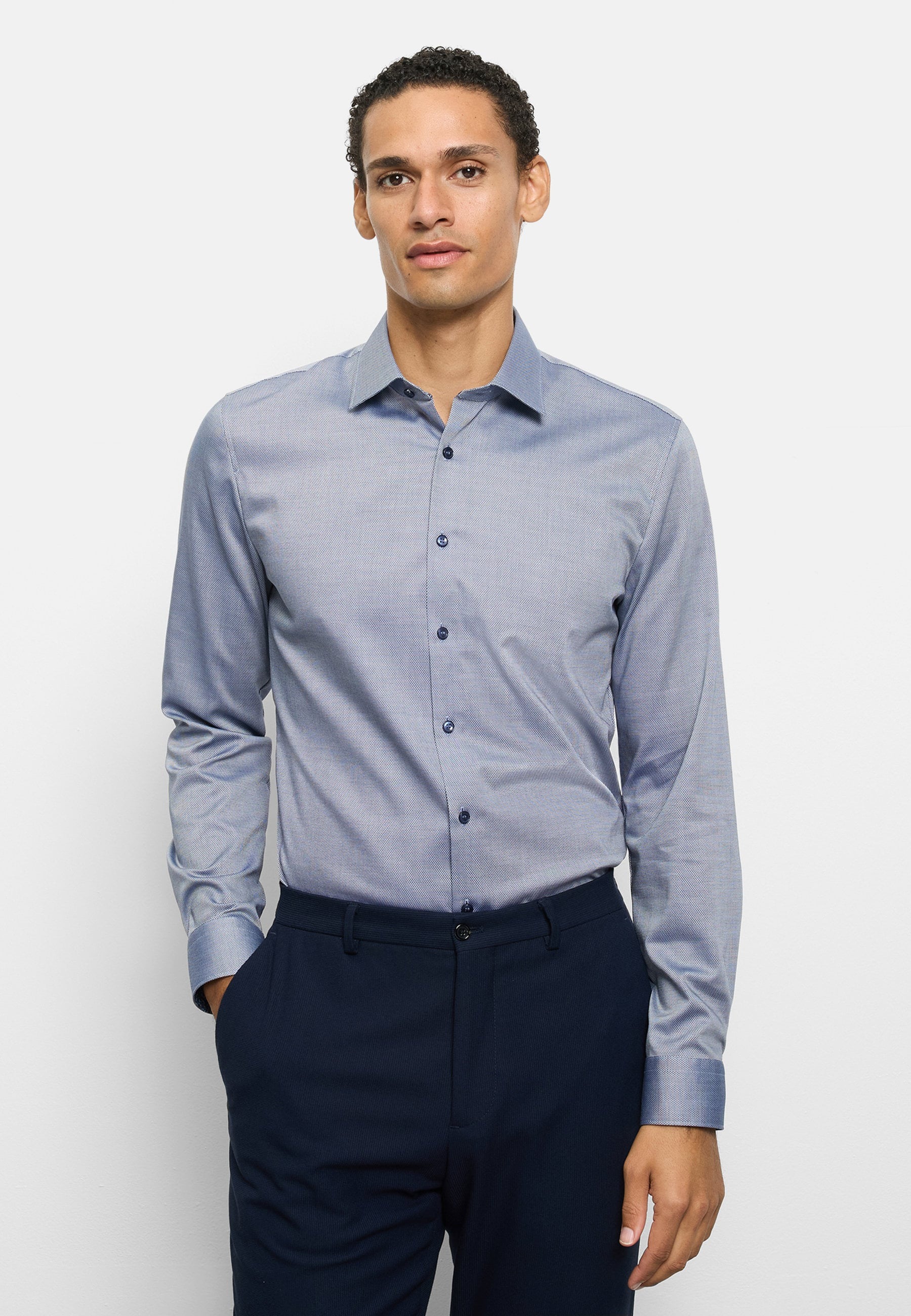 OLYMP Businesshemd »OLYMP No. Six, super slim, New York Kent«