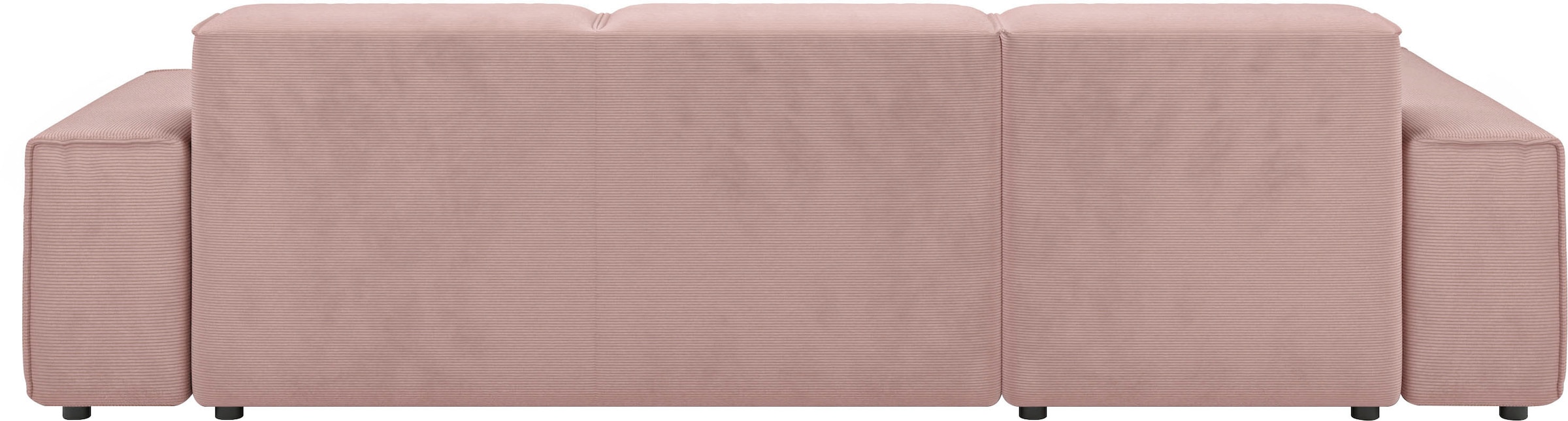 andas Ecksofa »Glimminge L-Form auch in Breitcord, Feincord + Easy care-Bezug,«, Breite 264, Zierkissen