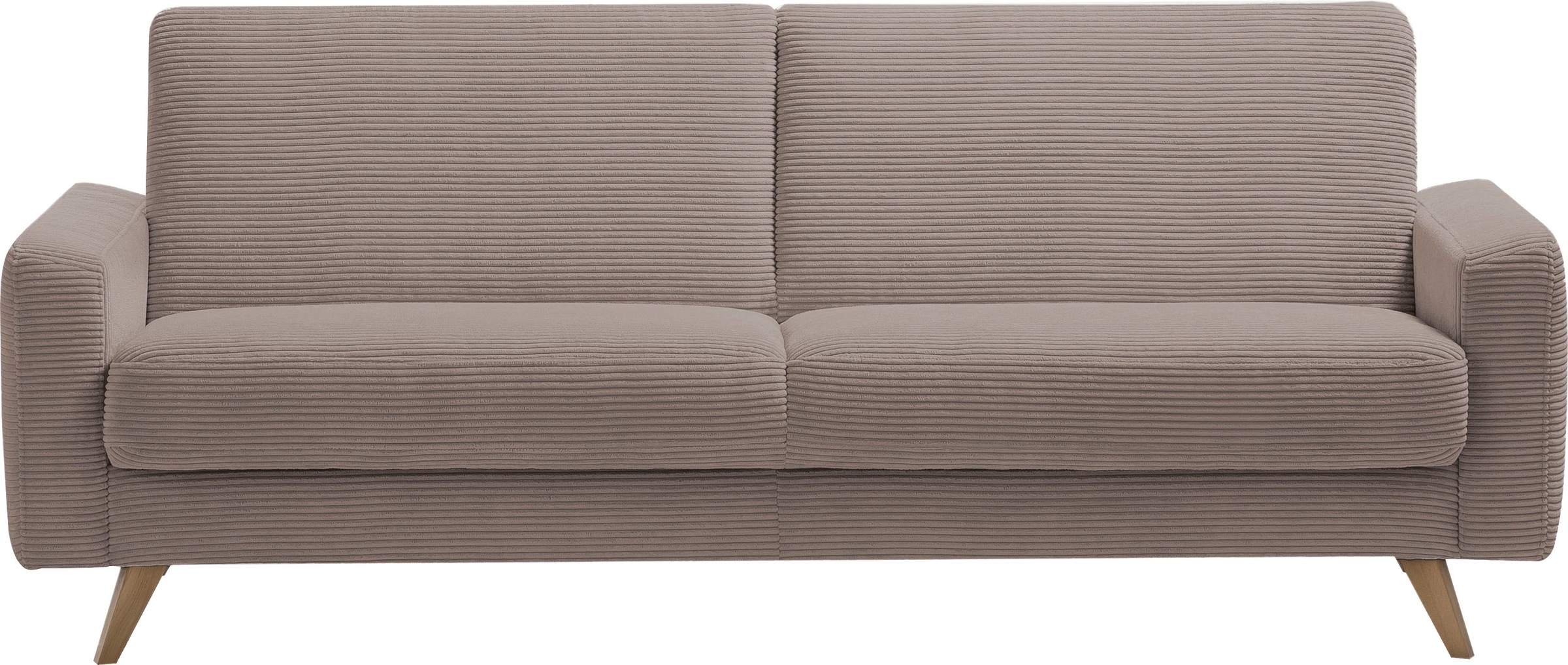 exxpo - sofa fashion 3-Sitzer »Samso, elegant und bequem, aktueller Cord Be günstig online kaufen