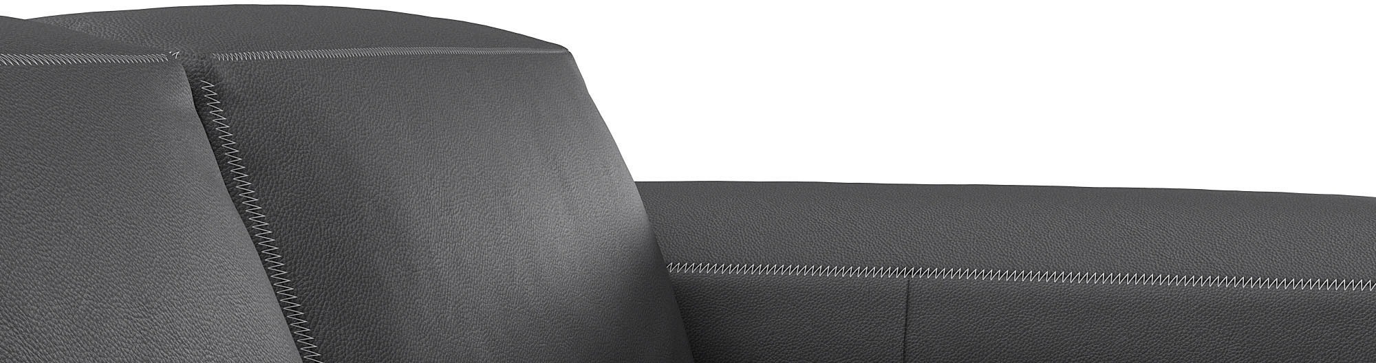 FLEXLUX Ecksofa »Lucera bequem und komfortabel durch hochwertigen Sitzaufbau, L.Form«, modern & anschmiegsam, Kaltschaum, Stahl-Wellenunterfederung