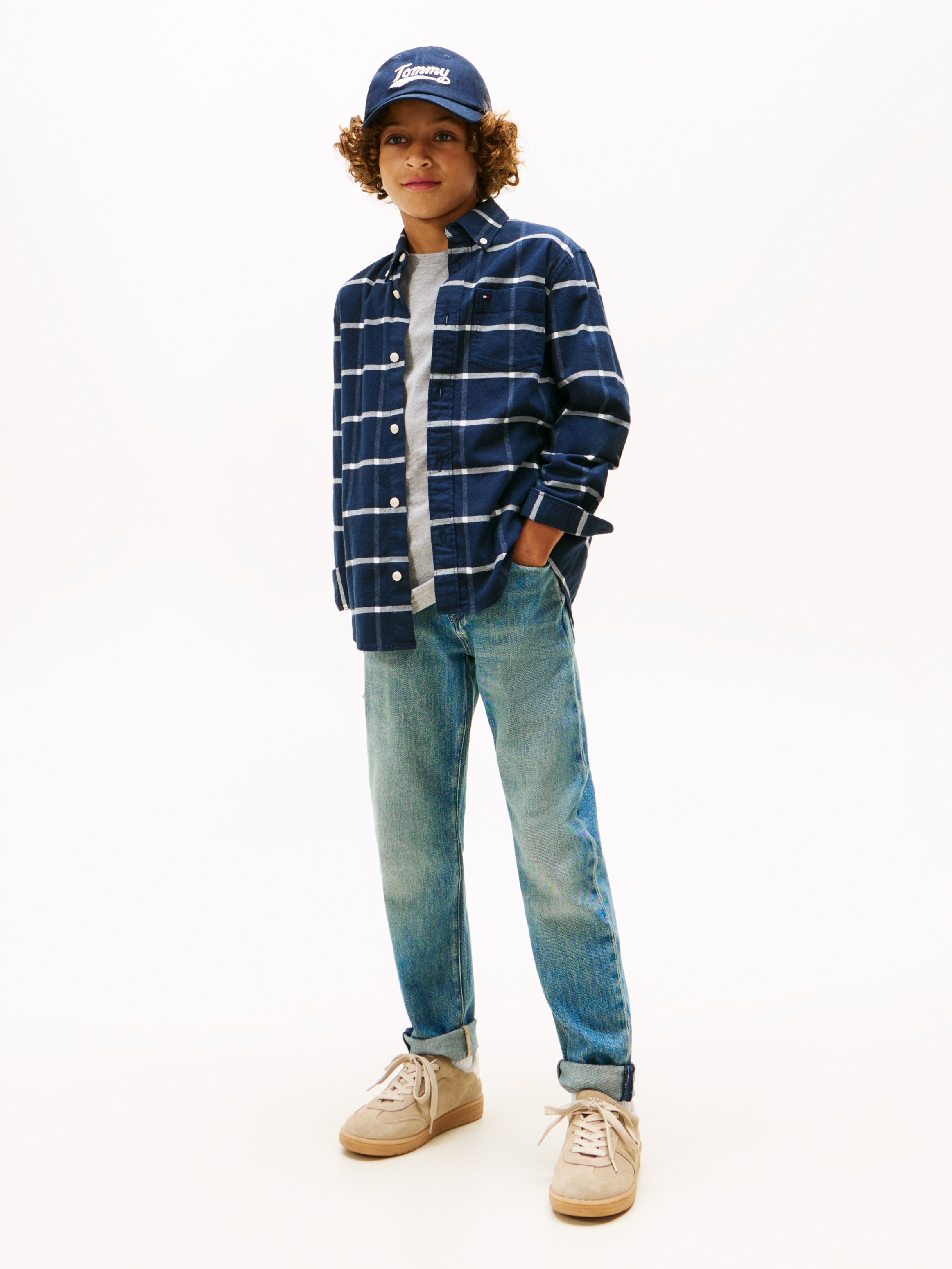 Tommy Hilfiger Gerade Jeans »MODERN STRAIGHT VINTAGE DENIM« Kinder bis 16 Jahre