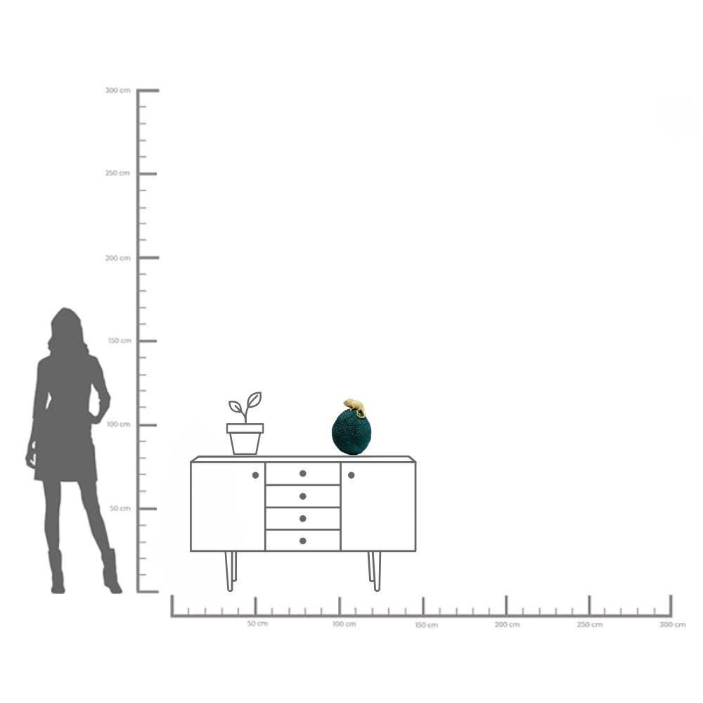 Kare Design Aufbewahrungsbox »Deko Dose Chameleon«