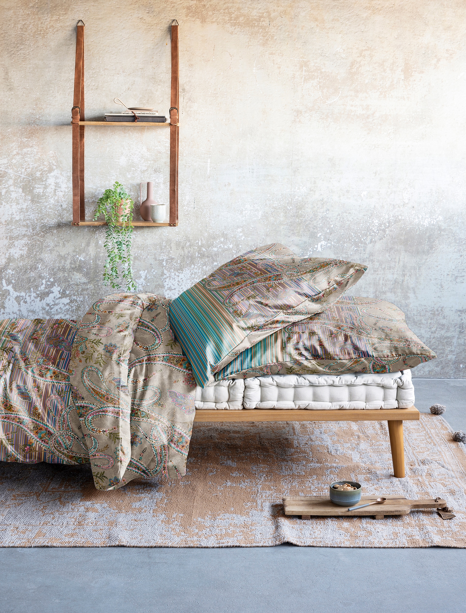 Irisette Bettwäsche »Wave 8794« 2 Mako-Satin, anschmiegsam und atmungsaktiv, Ganzjahresqualität