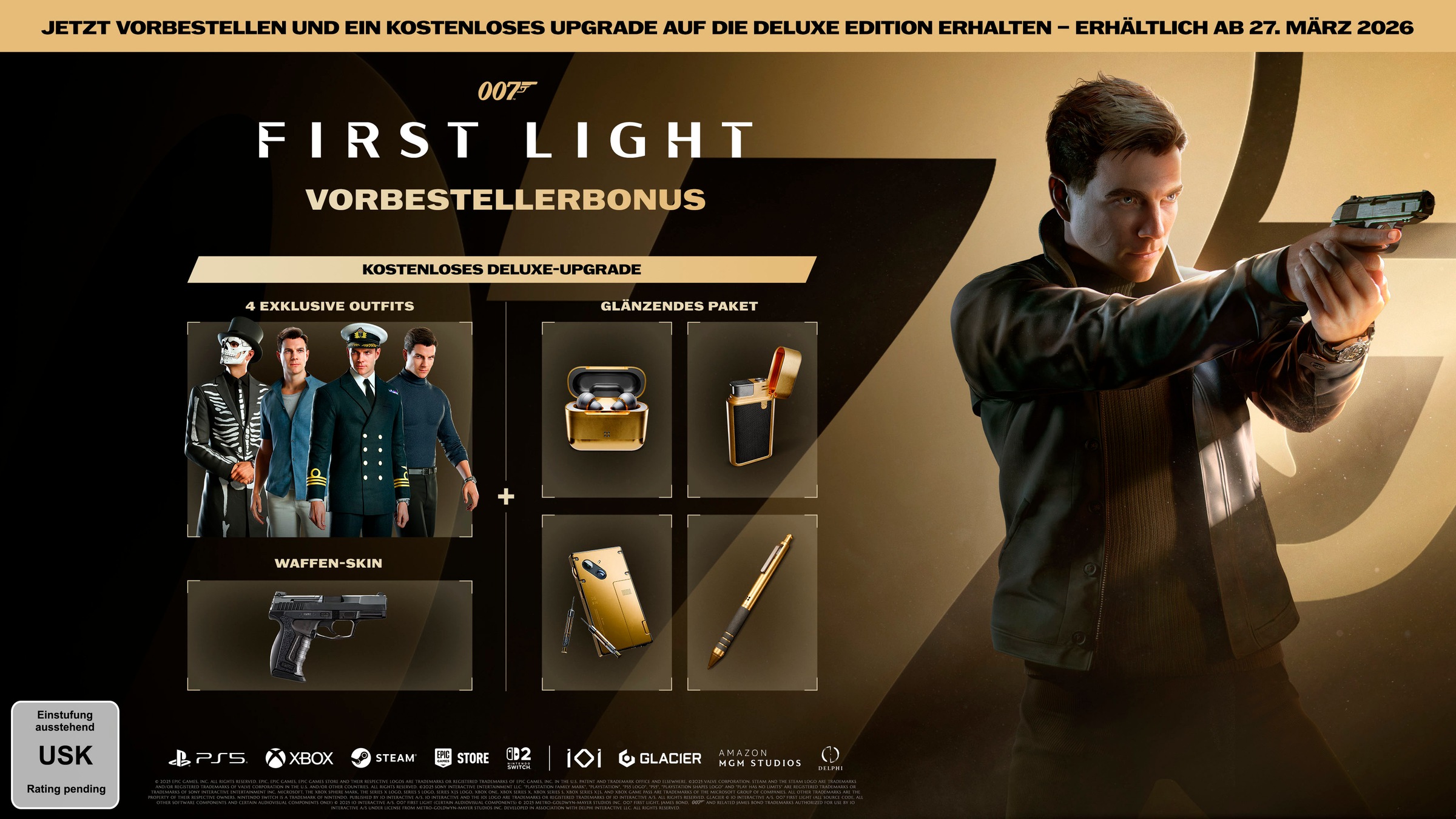 Spielesoftware »007 First Light«, PlayStation 5