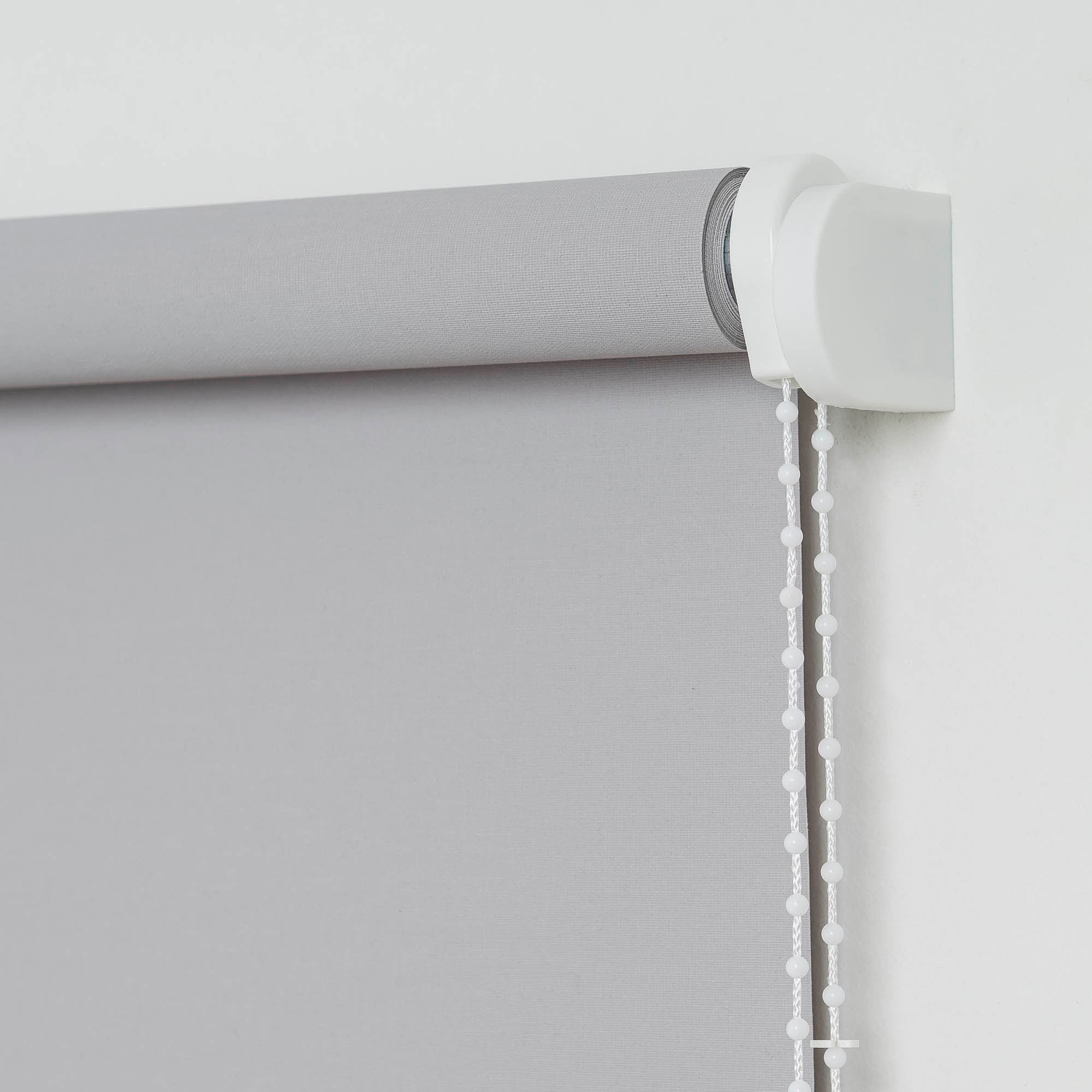 Liedeco Seitenzugrollo »Uni«, Lichtschutz, mit Bohren, freihängend, Welle 36 mm stabiler Kettenzug