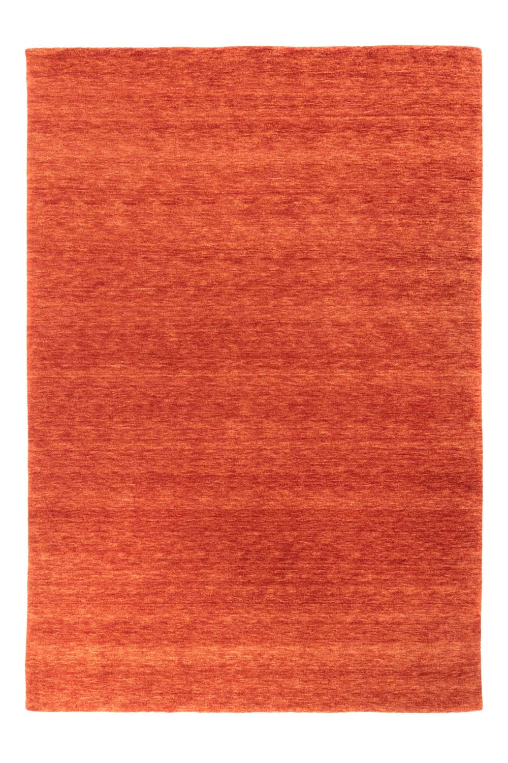 morgenland Wollteppich »Uni - Gabbeh Teppich - Softy«, rechteckig, 1,6 mm Höhe, Gabbeh Optik, Uni Farben, reine Wolle, sehr weicher Flor, Wohnzimmer