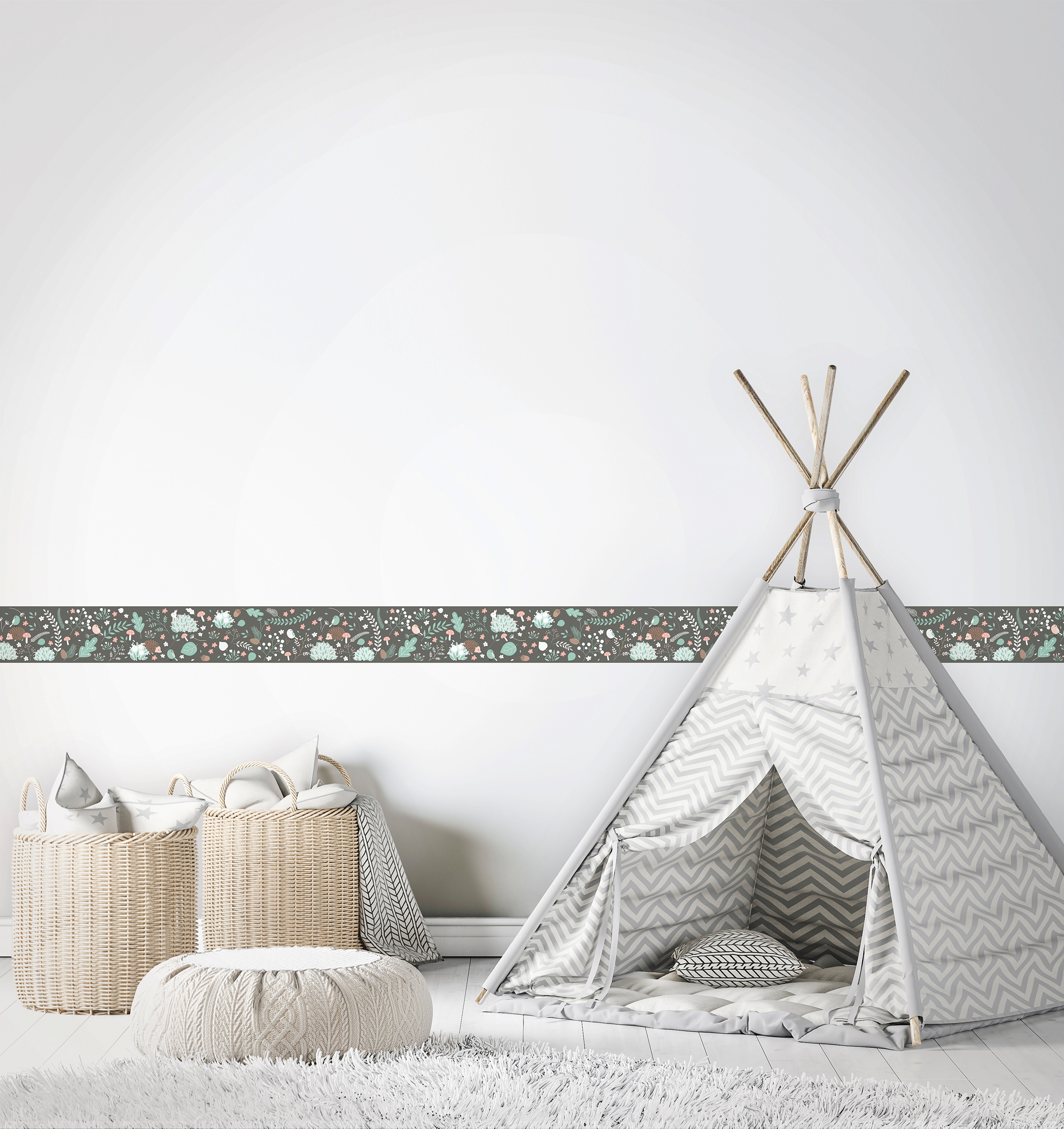 Marburg Kindertapete, Motiv-matt, Tiere, moderne Tapete für Wohnzimmer Schlafzimmer Küche