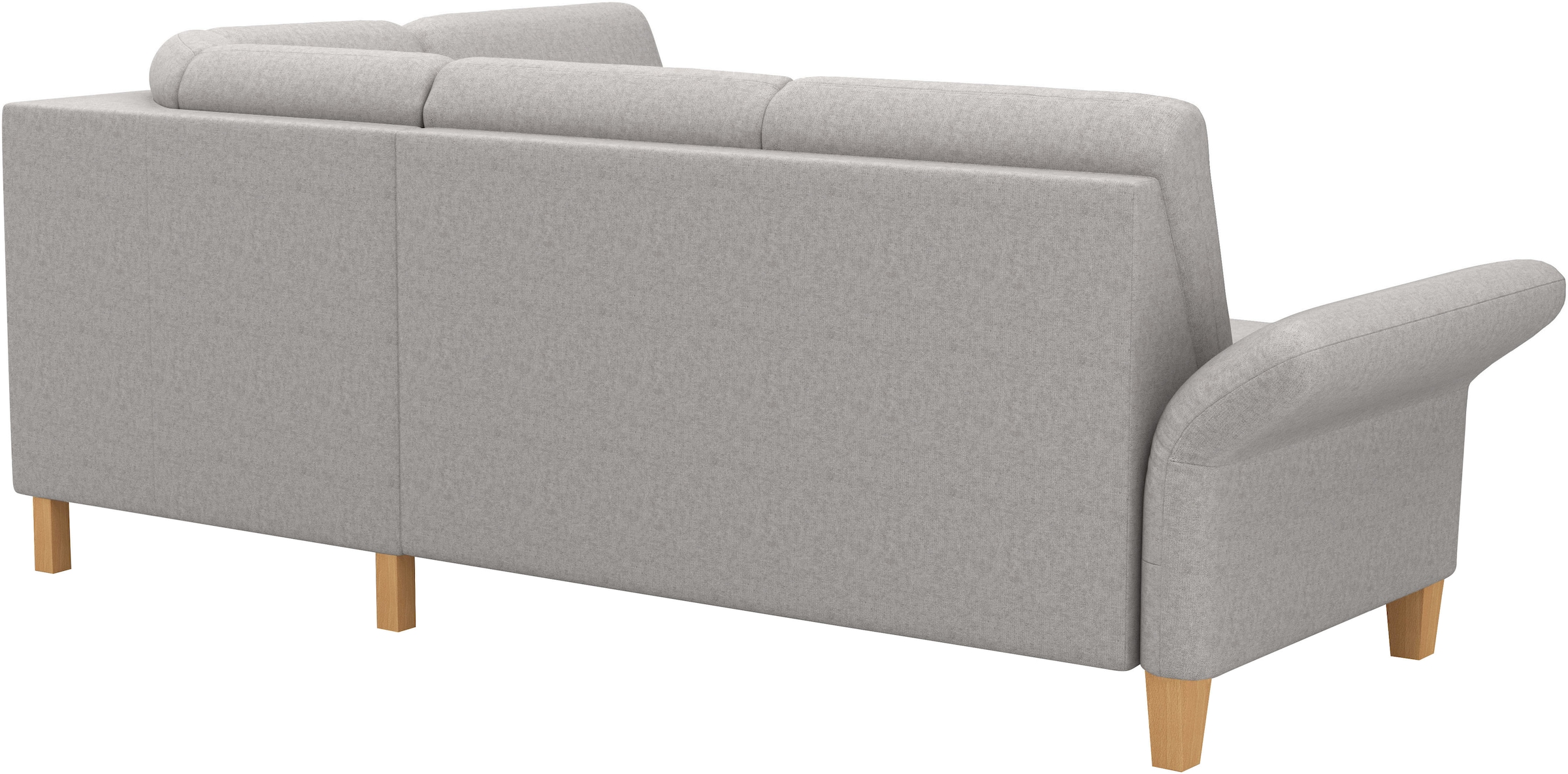 Home affaire Ecksofa »Rochelle«, wahlweise mit Armlverstellung, Klappbett mit Rollen & Bettkasten