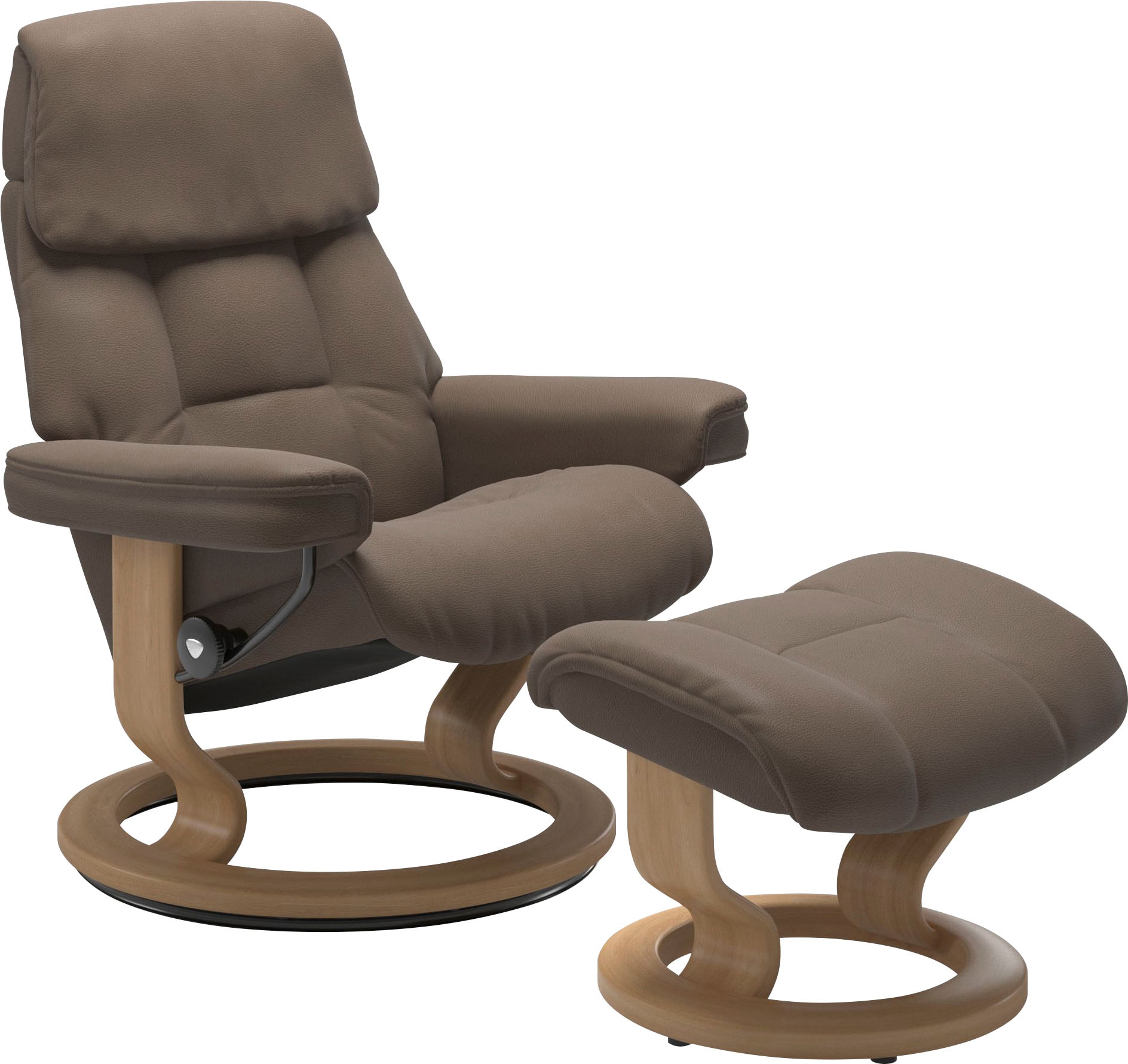 Stressless® Relaxsessel »Ruby« Set, Relaxsessel mit Hocker, mit Classic Bas günstig online kaufen