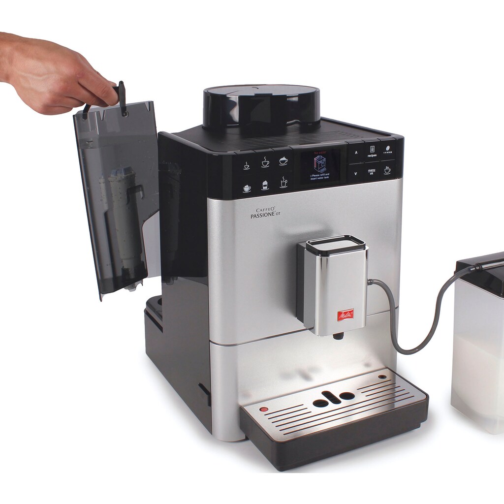 Melitta Kaffeevollautomat »Passione® One Touch F53/1-101, silber«