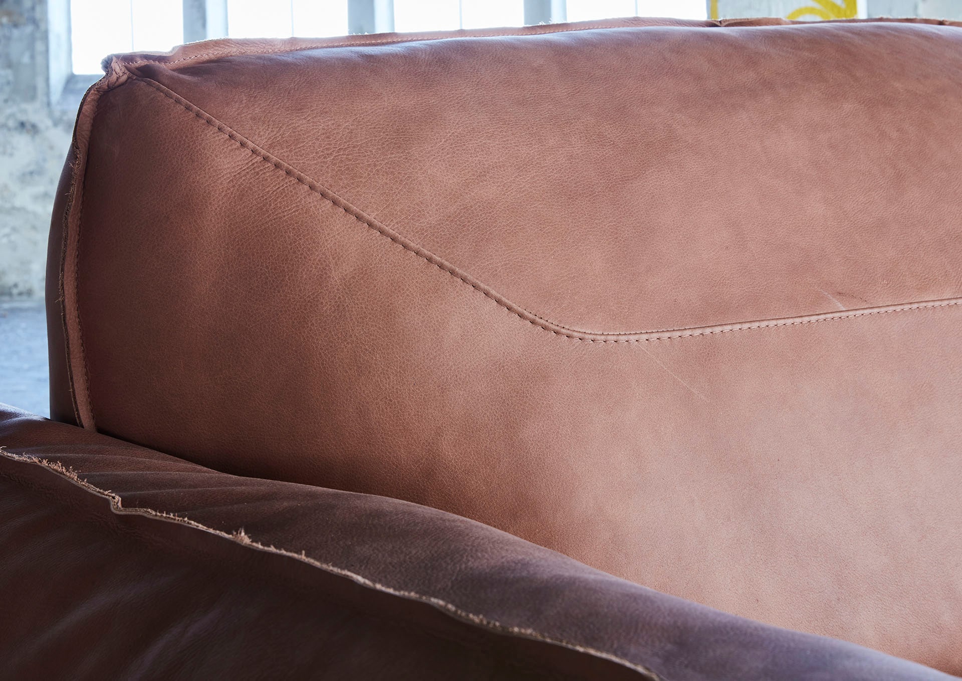 BETYPE Ecksofa »Be Type Be Chilled, L-Form«, in 2 Breiten mit stylischer und offener Nahtführung