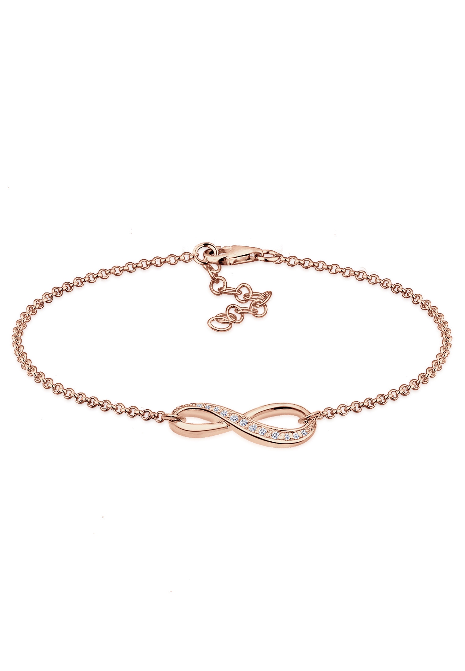 Bild von Elli Armband »Infinity/Unendlichkeit mit Zirkonia 925 Silber«