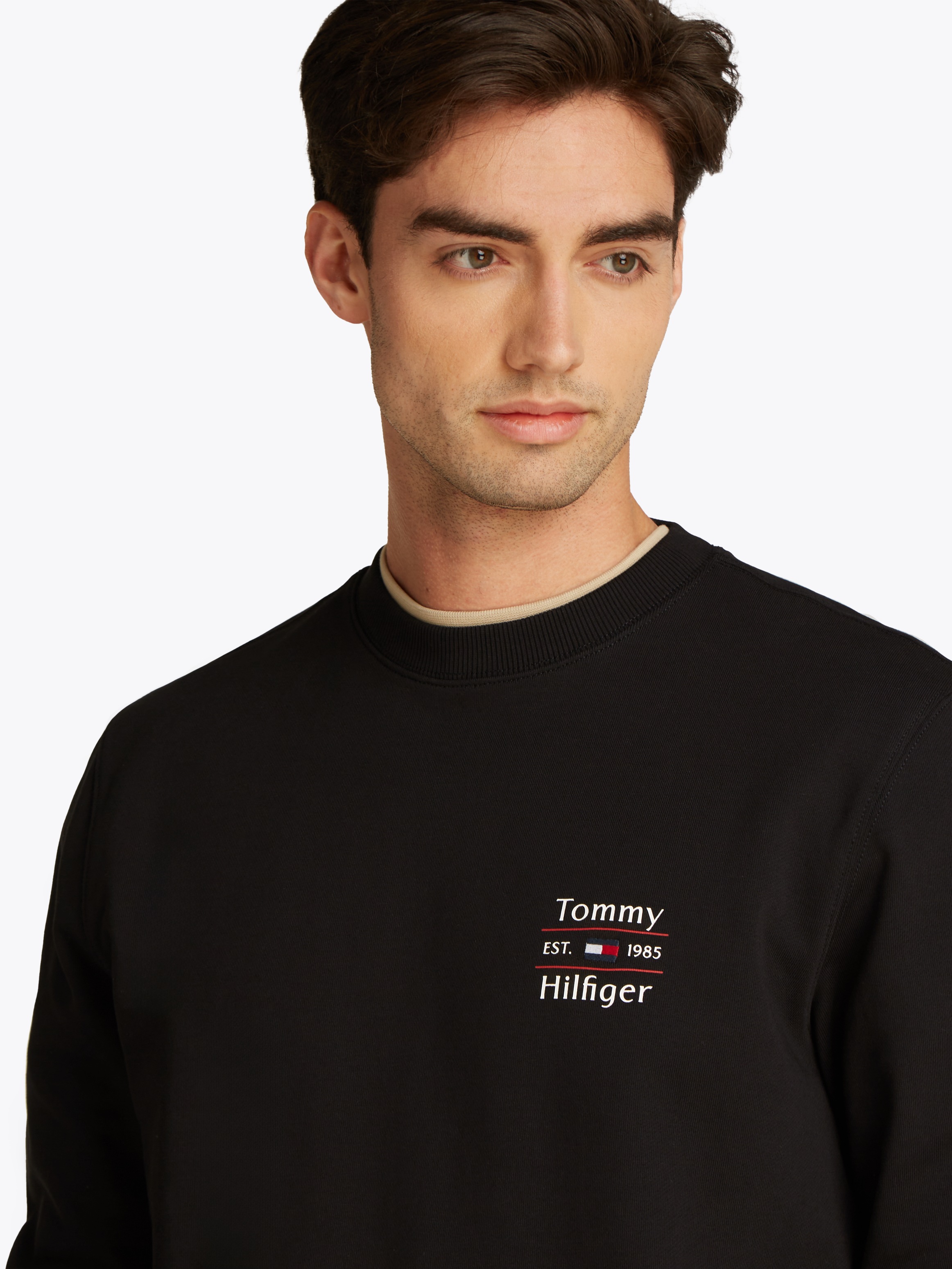 Tommy Hilfiger Sweatshirt »HILFIGER STACK SWEATSHIRT«